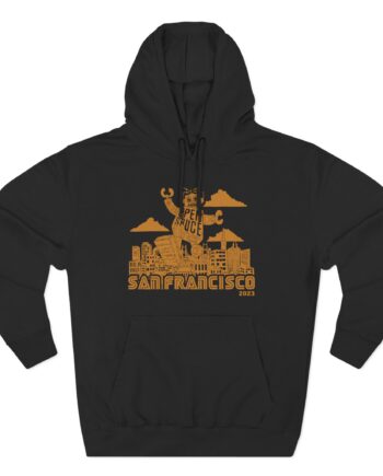 William Osman Open Sauce San Francisco Three-Panel Fleece Hoodie