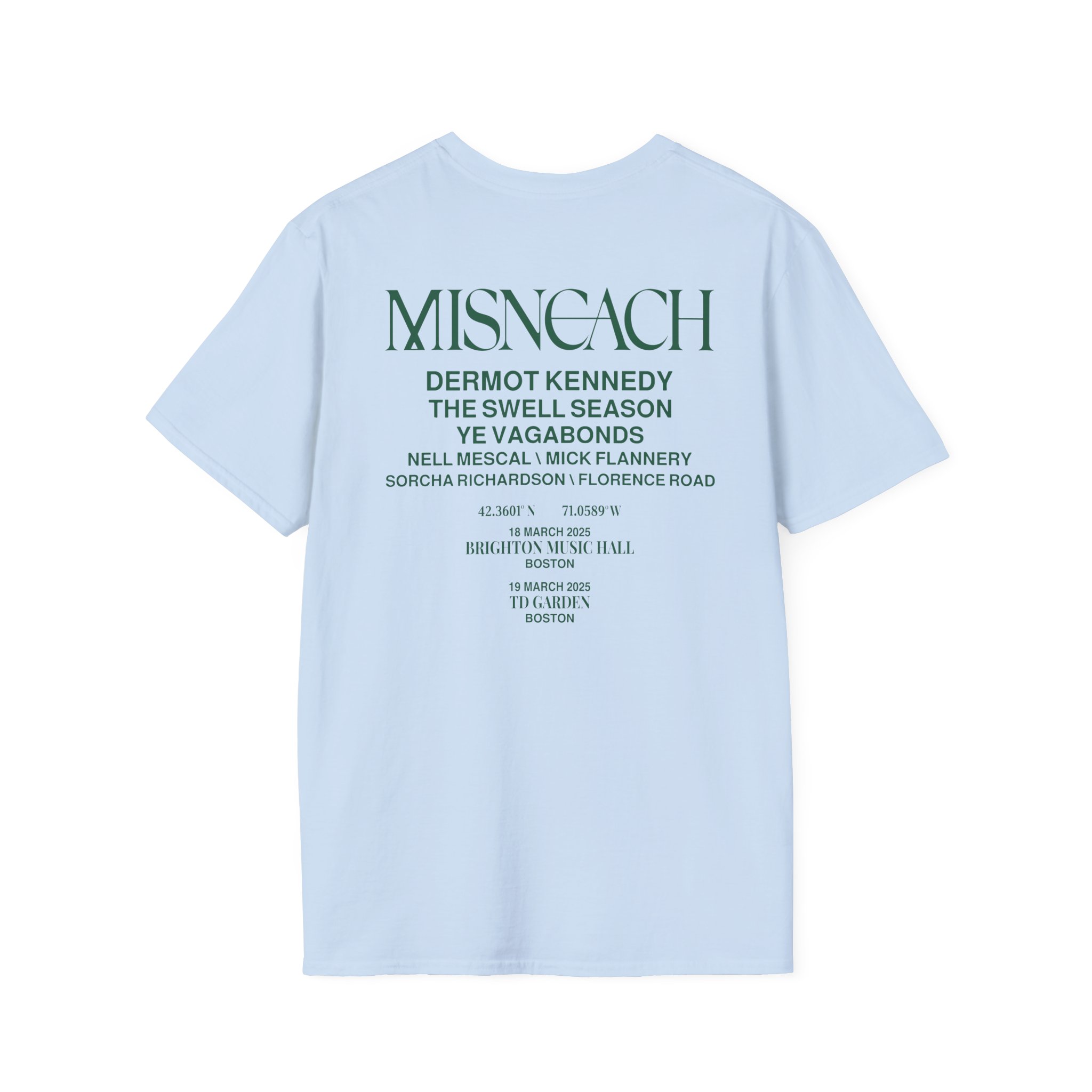 Dermot Kennedy Misneach Festival Event Unisex Softstyle T-Shirt