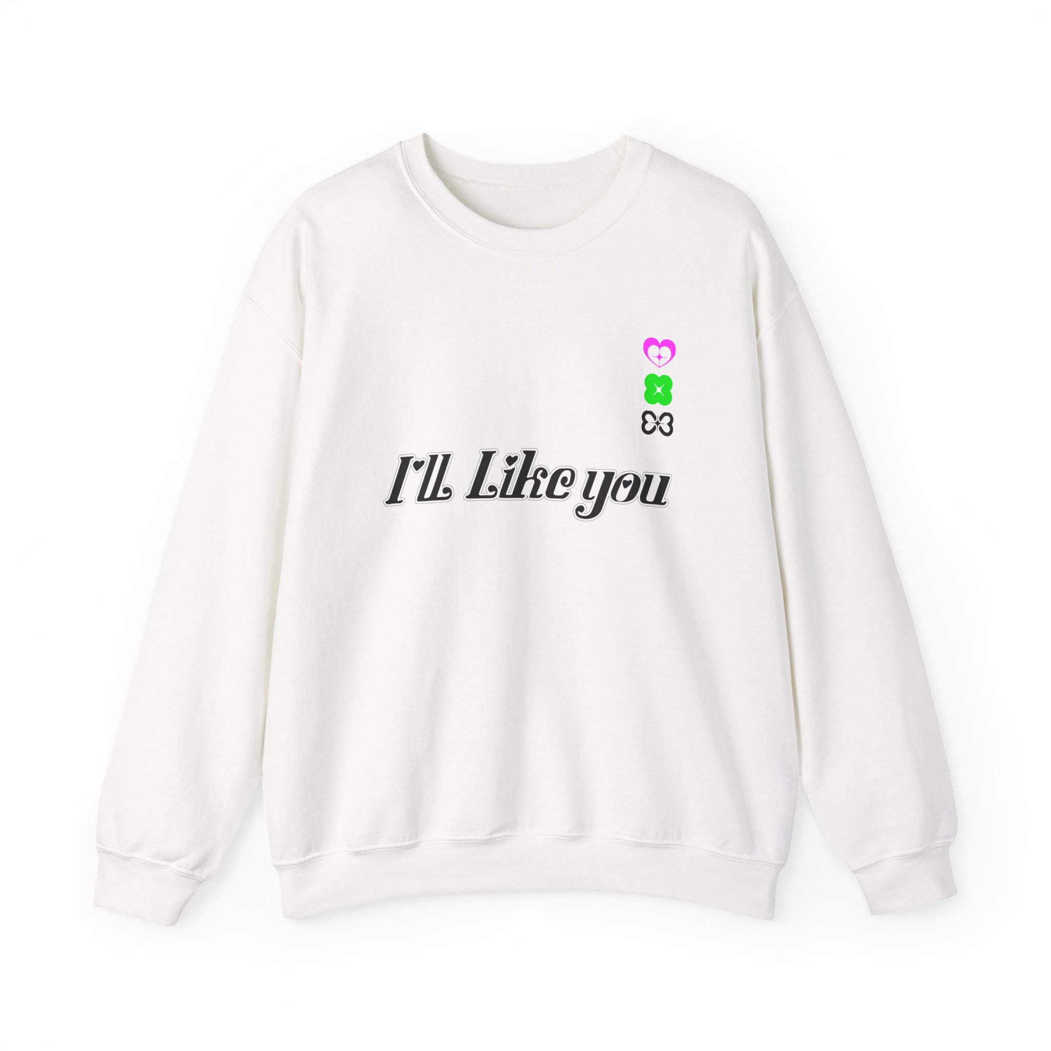 ILLIT 2nd Mini Album ‘i’ll Like You Unisex Heavy Blend™ Crewneck Sweatshirt