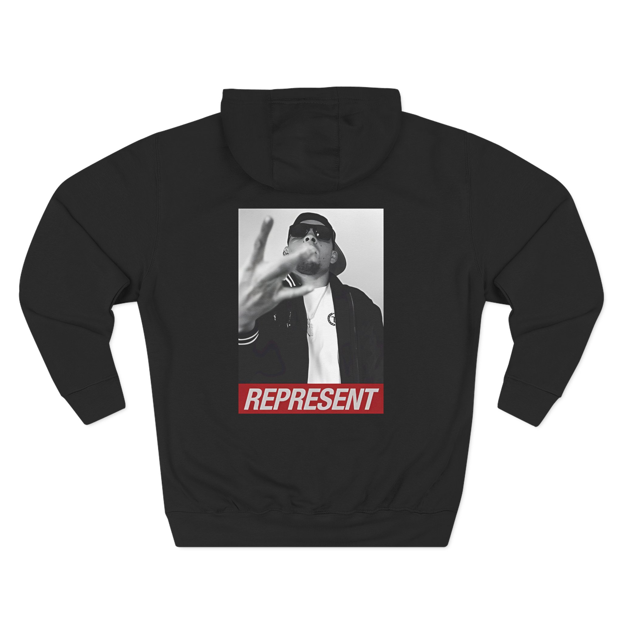 Nate Diaz West Coastin Three-Panel Fleece Hoodie