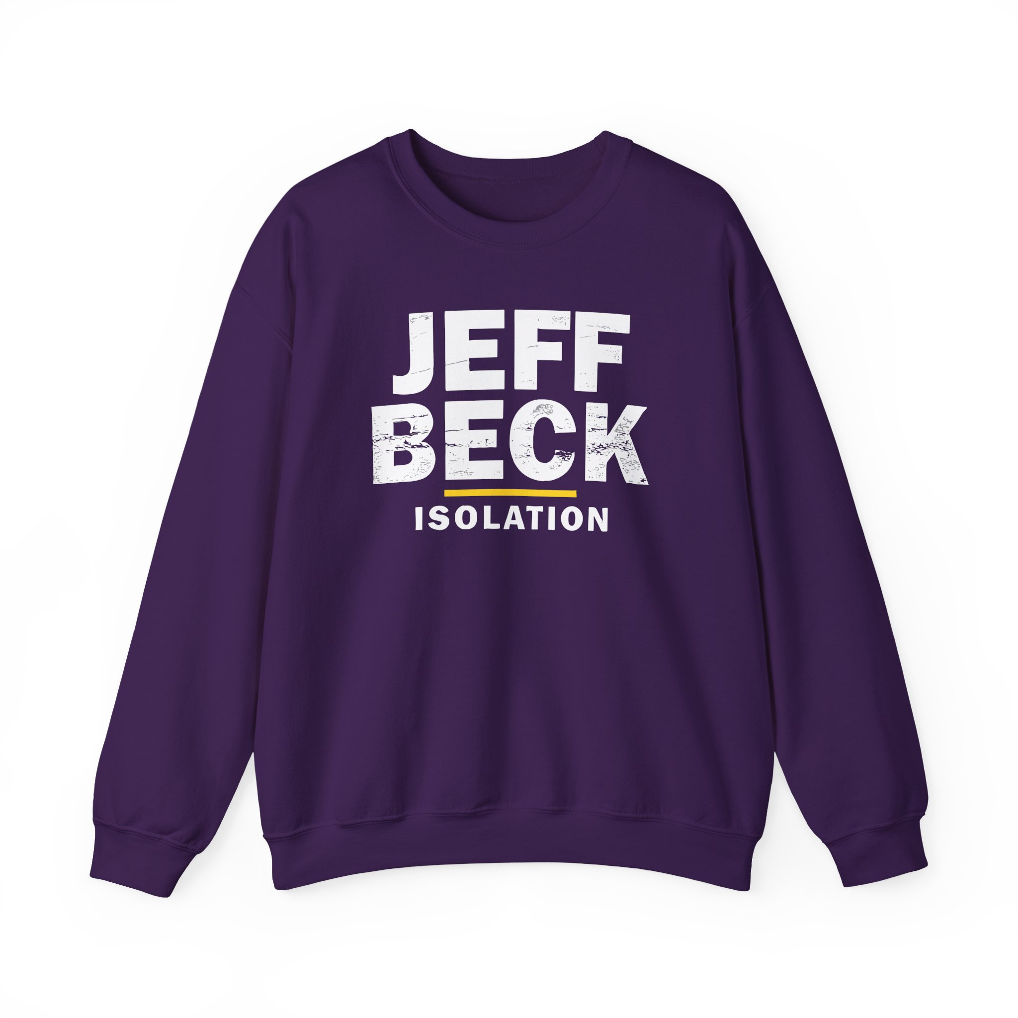 Jeff Beck Isolation Unisex Heavy Blendâ„¢ Crewneck Sweatshirt