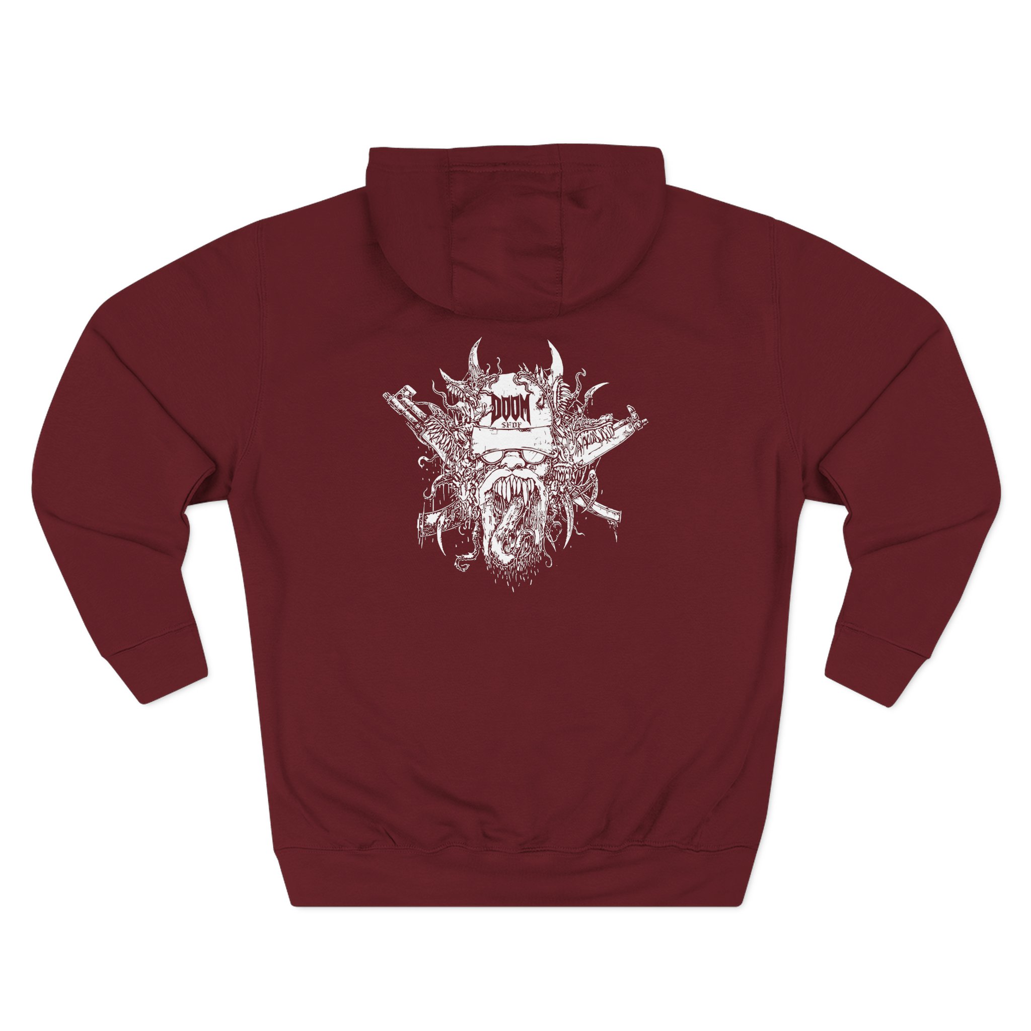 Freddie Dredd Reddie Doomshop Three-Panel Fleece Hoodie