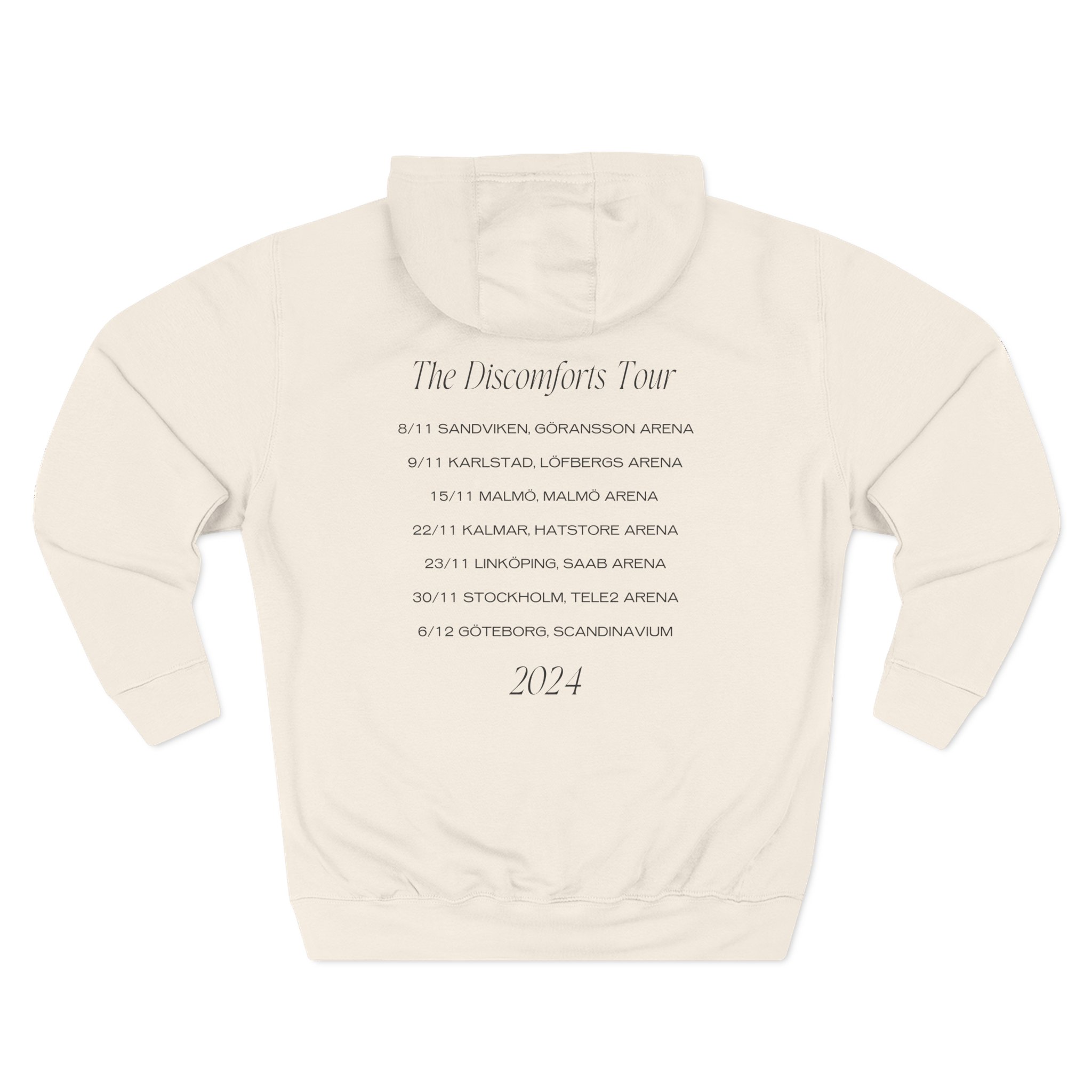 Albin Lee Meldau Discomforts Tour Three-Panel Fleece Hoodie