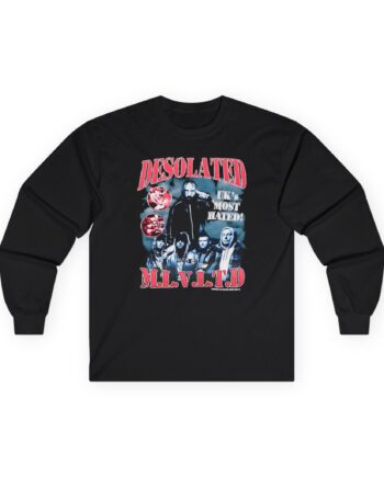 Desolated UK's Most Hated Unisex Ultra Cotton Long Sleeve Tee