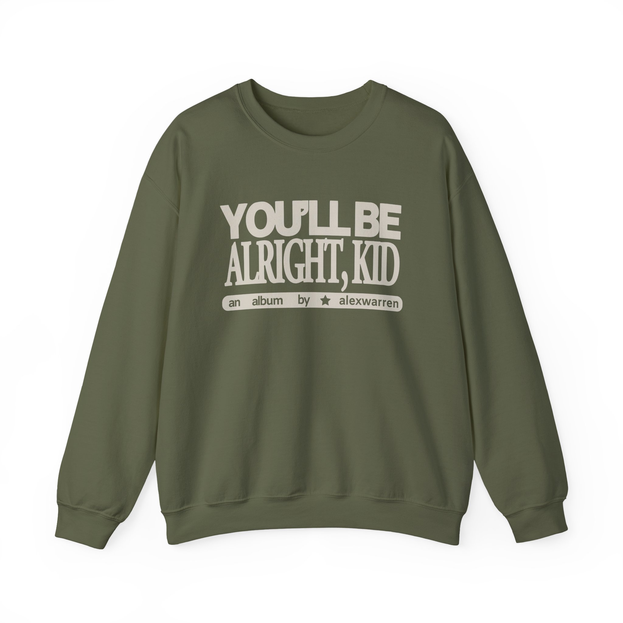 Alex Warren You’ll Be Alright Kid Unisex Heavy Blend™ Crewneck Sweatshirt