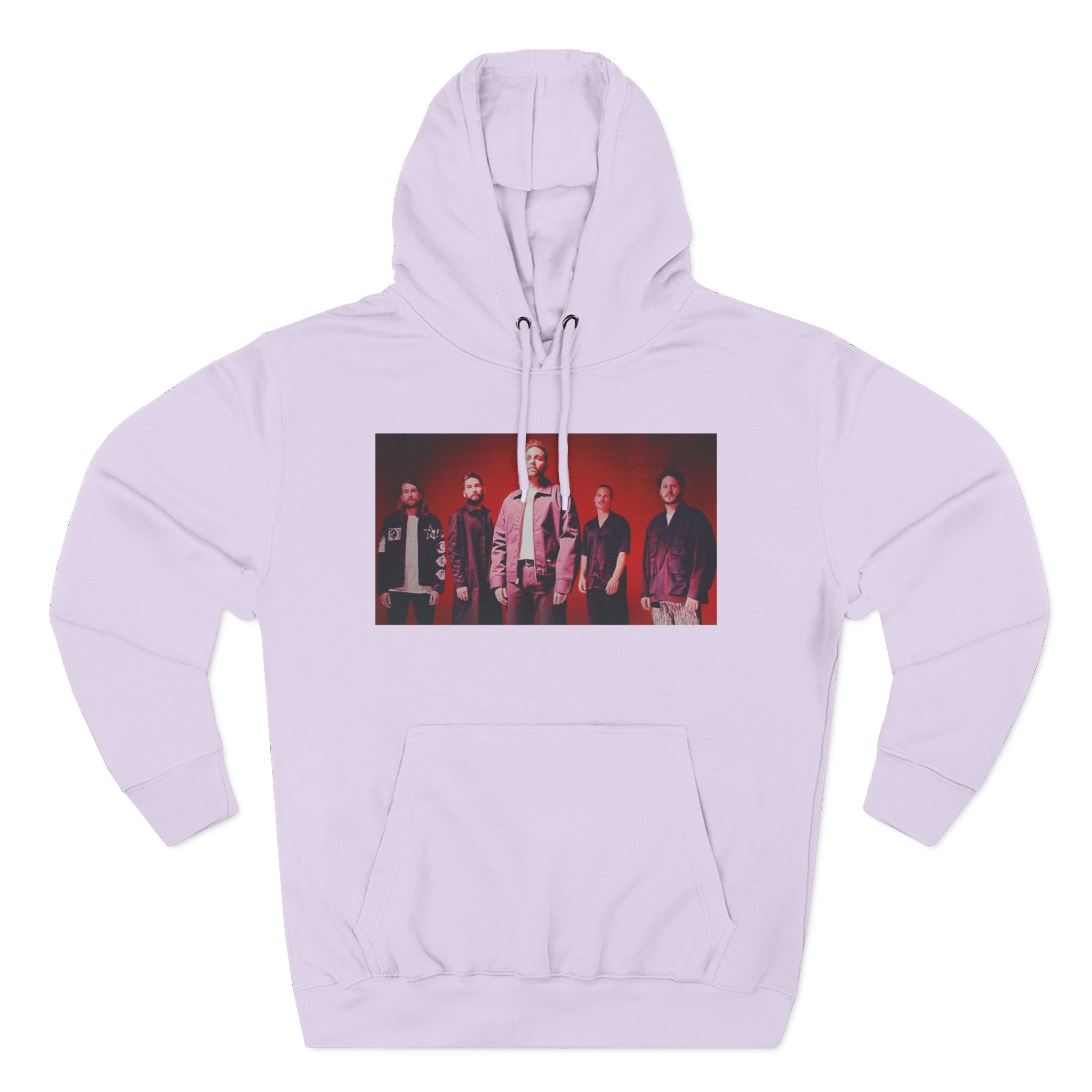 You Me at Six Photo Three-Panel Fleece Hoodie