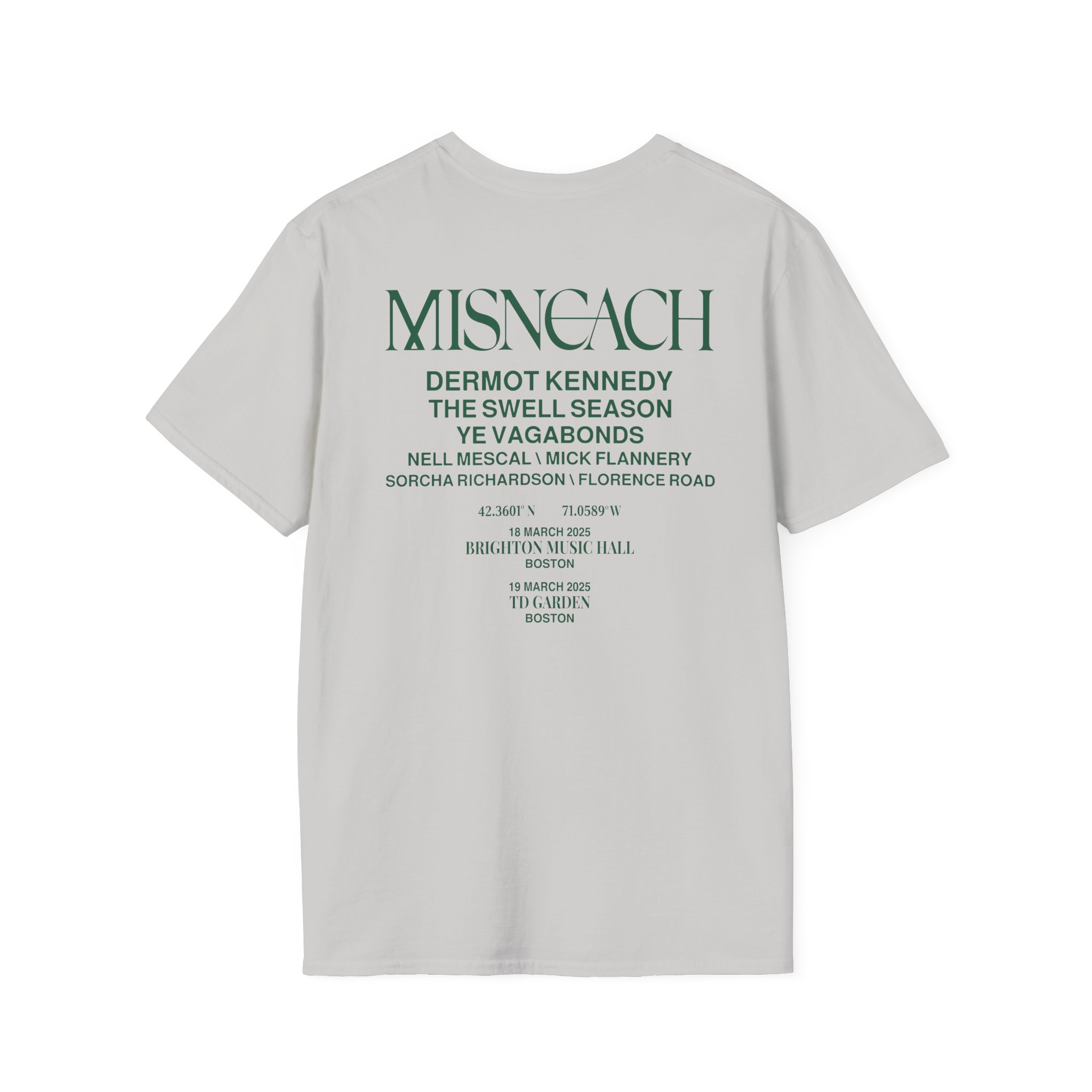 Dermot Kennedy Misneach Festival Event Unisex Softstyle T-Shirt