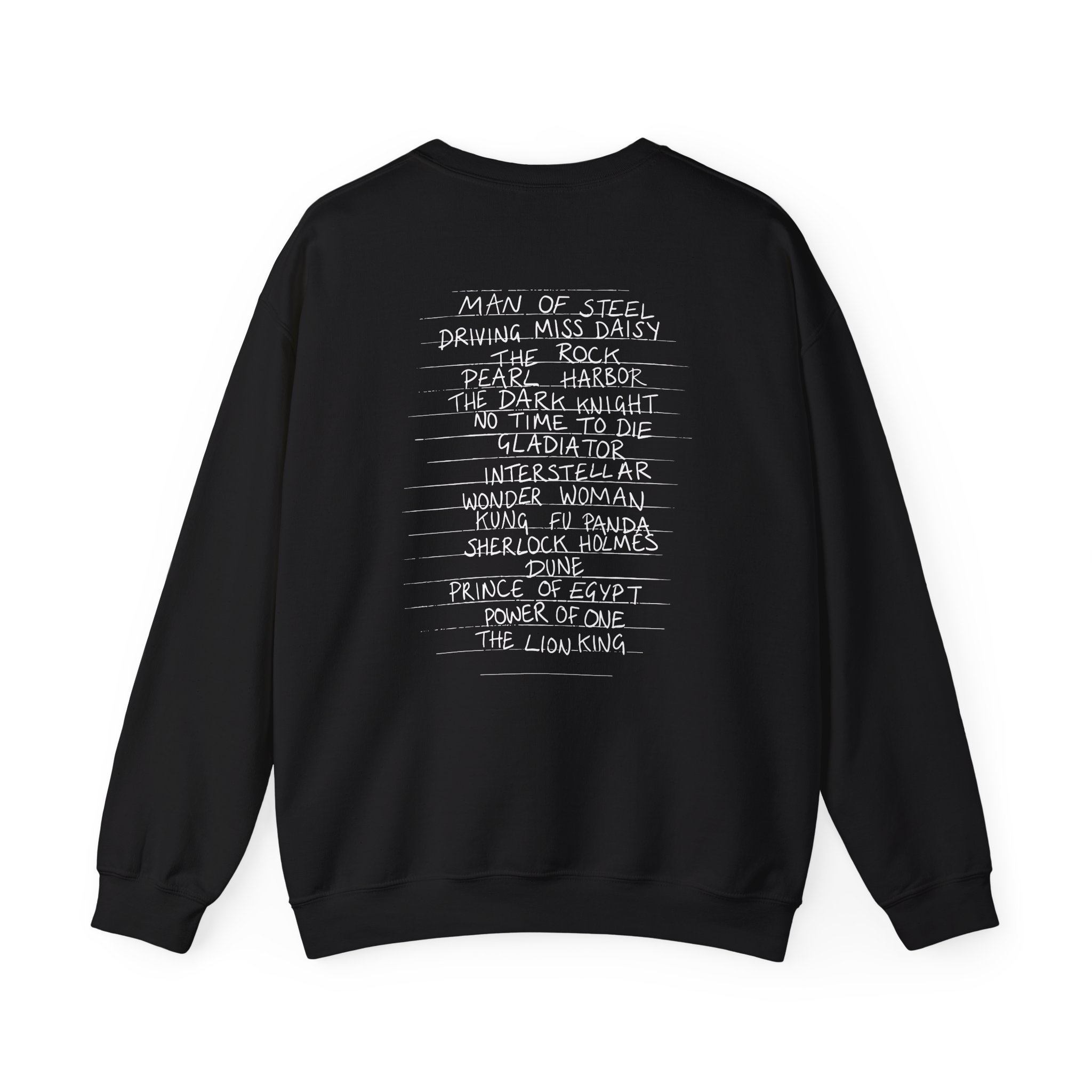Hans Zimmer Titles Unisex Heavy Blendâ„¢ Crewneck Sweatshirt