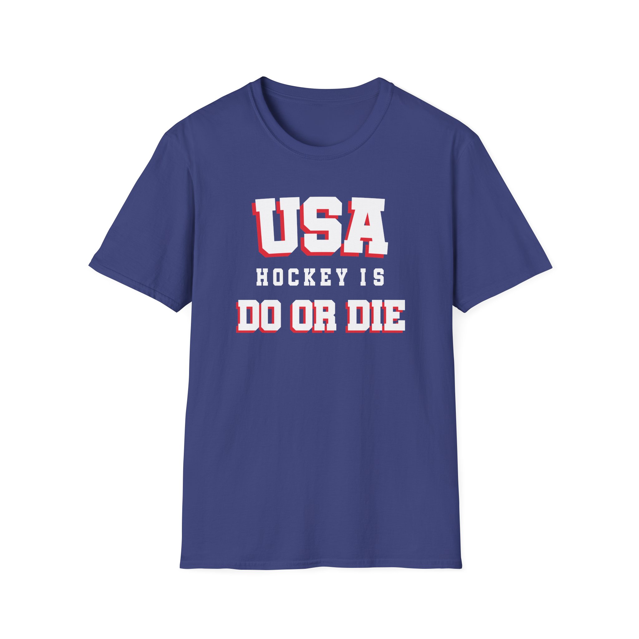 Spittin Chiclets Usa Do or Die Unisex Softstyle T-Shirt