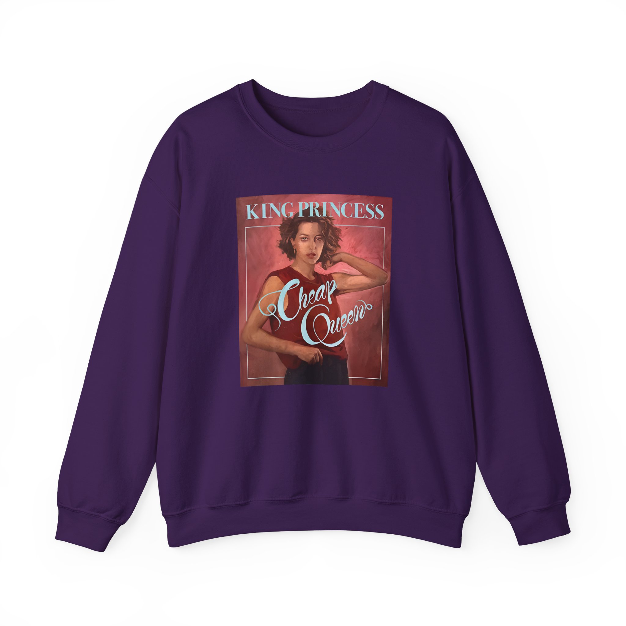 King Princess Cheap Queen Unisex Heavy Blendâ„¢ Crewneck Sweatshirt