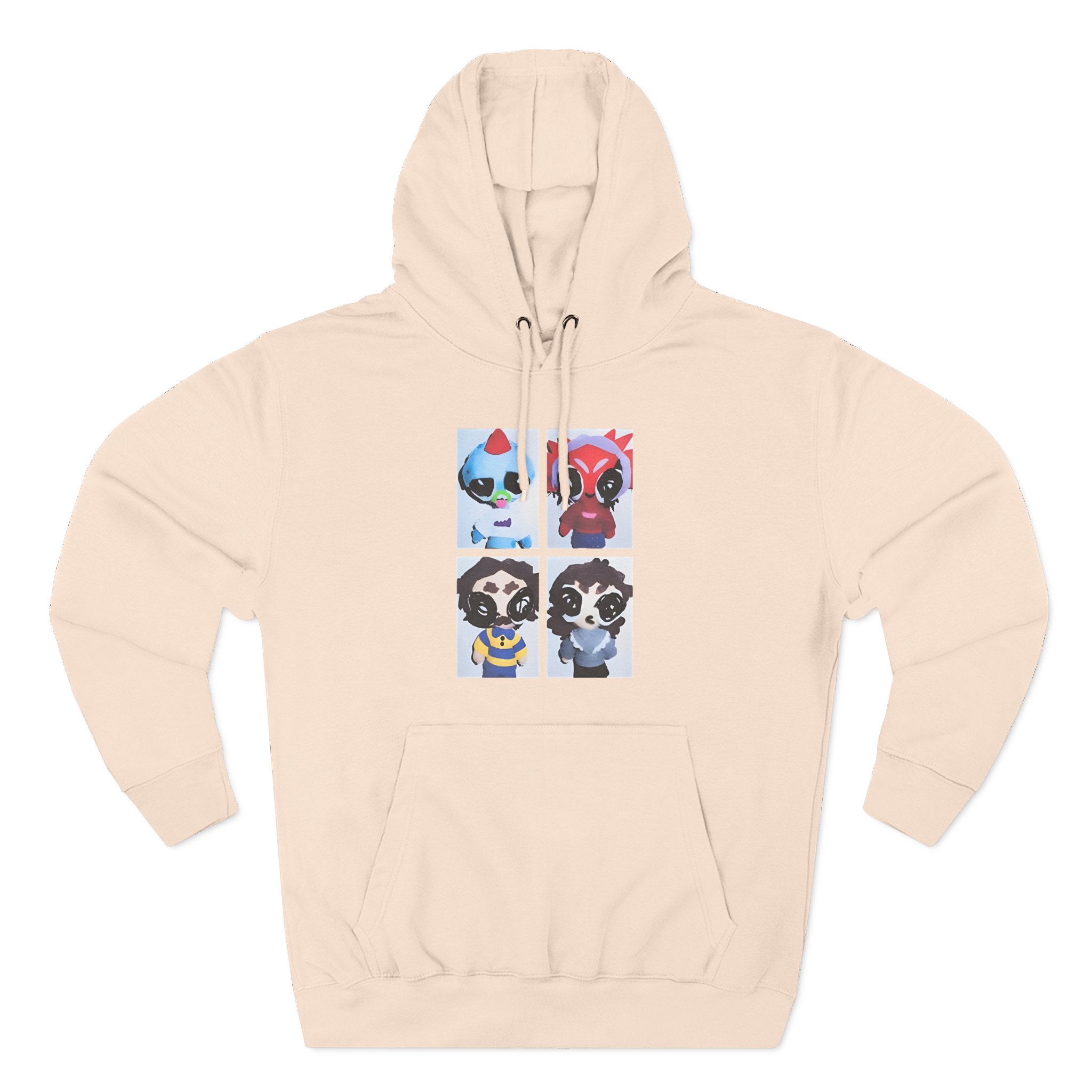 Emergency Intercom Three-Panel Fleece Hoodie