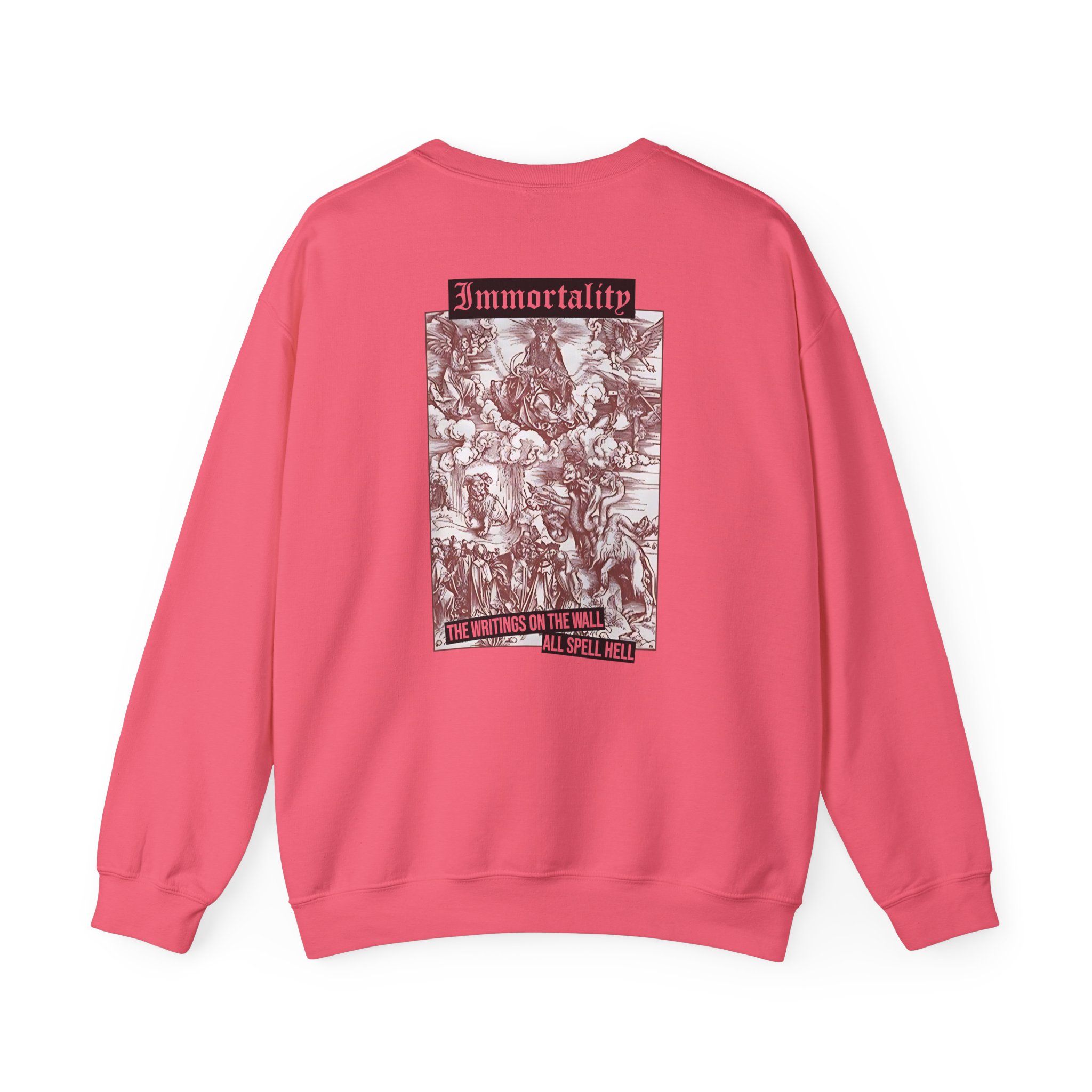 Born From Pain Immortality Unisex Heavy Blendâ„¢ Crewneck Sweatshirt