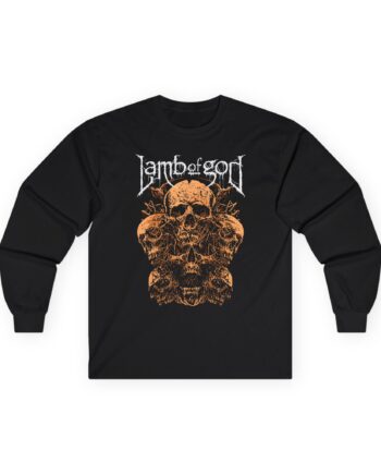 Lamb of God Rooted Skull Unisex Ultra Cotton Long Sleeve Tee