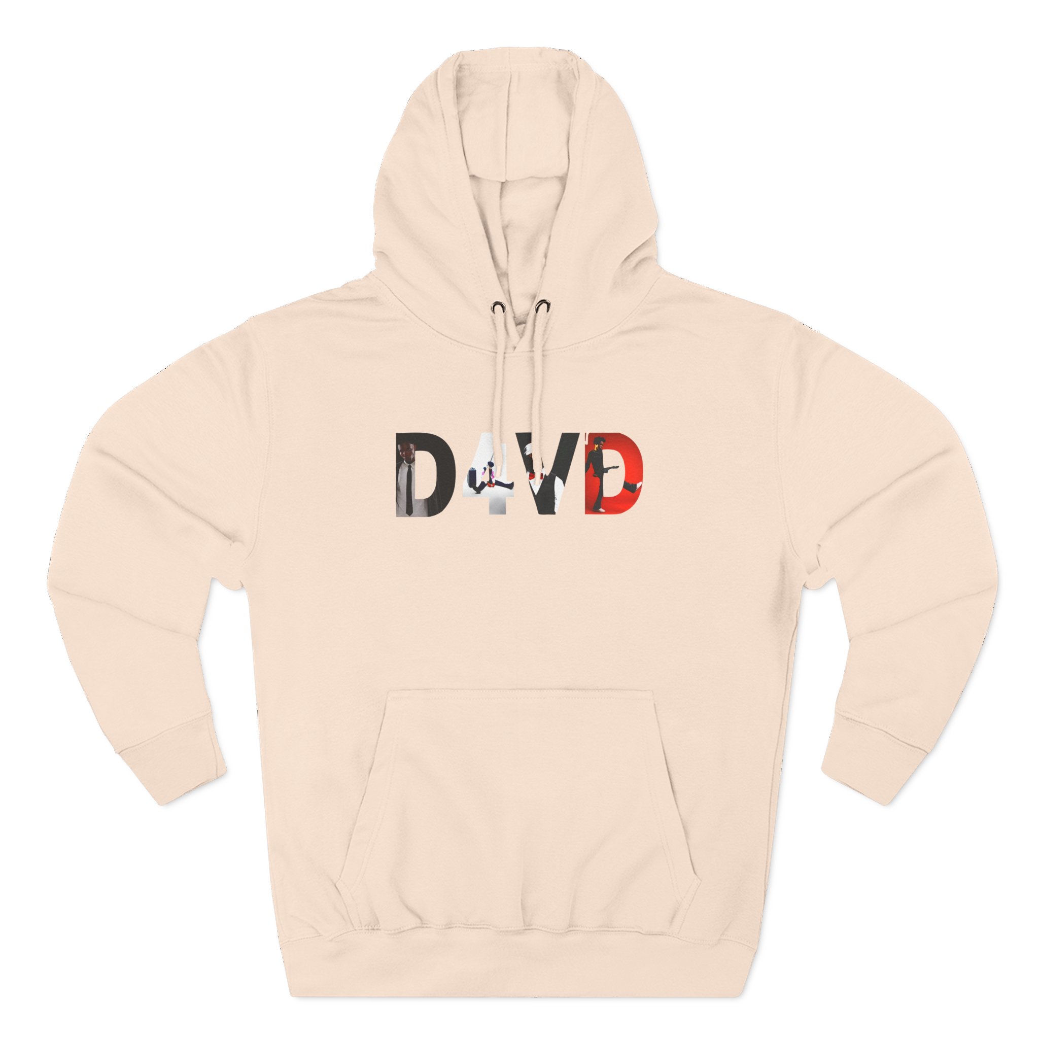 D4vd Three-Panel Fleece Hoodie