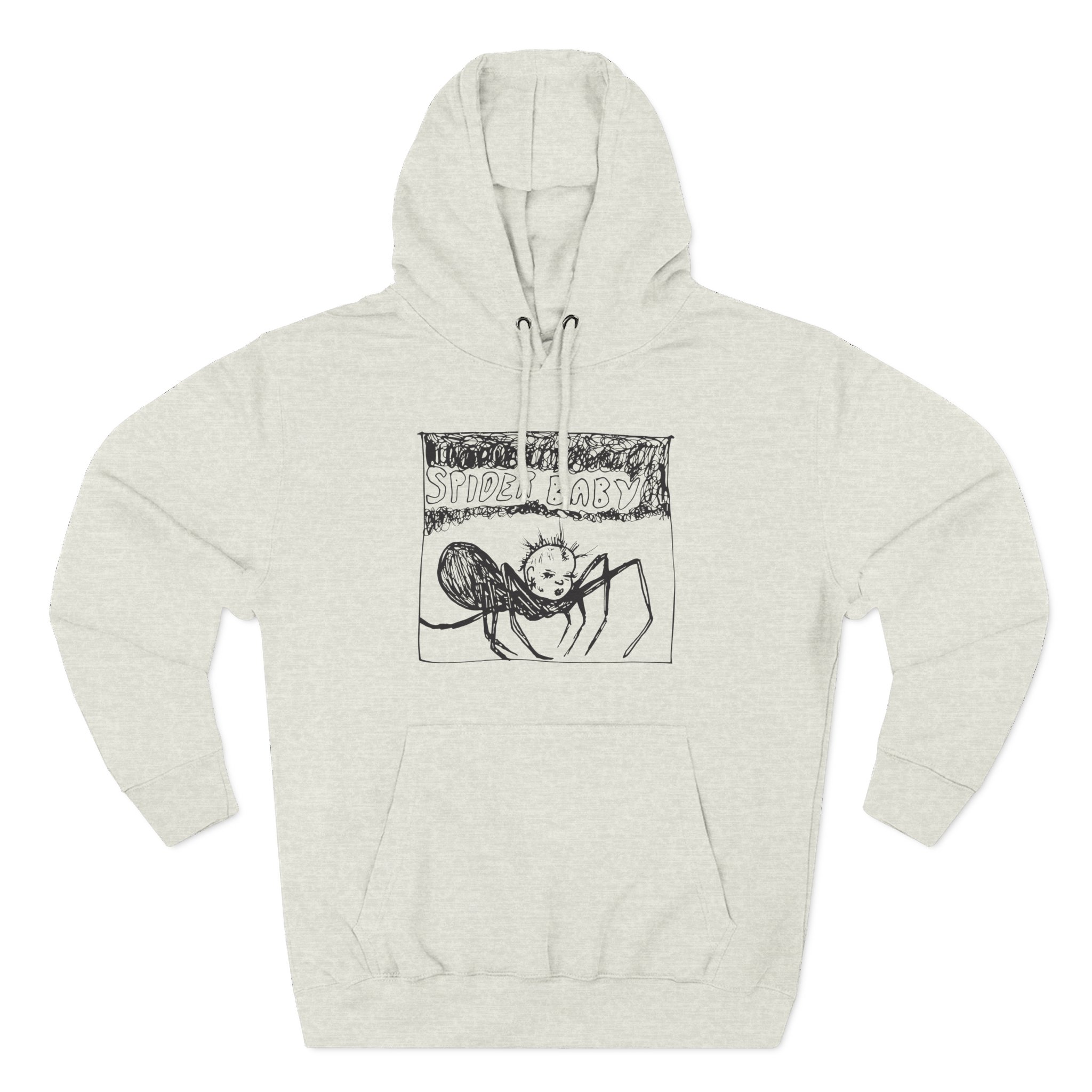 Kurt Cobain Spider Three-Panel Fleece Hoodie