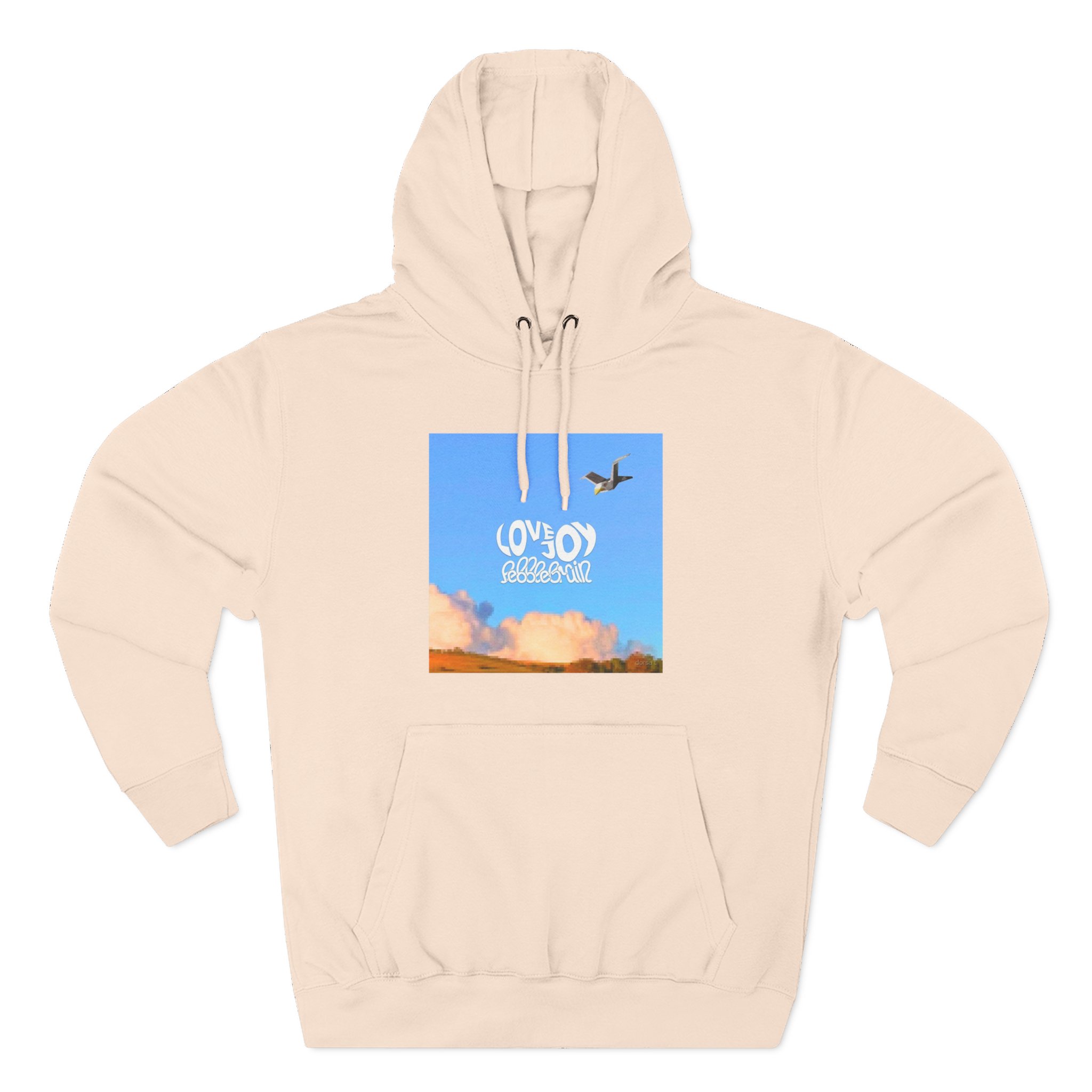 Lovejoy Pebblebrain Three-Panel Fleece Hoodie