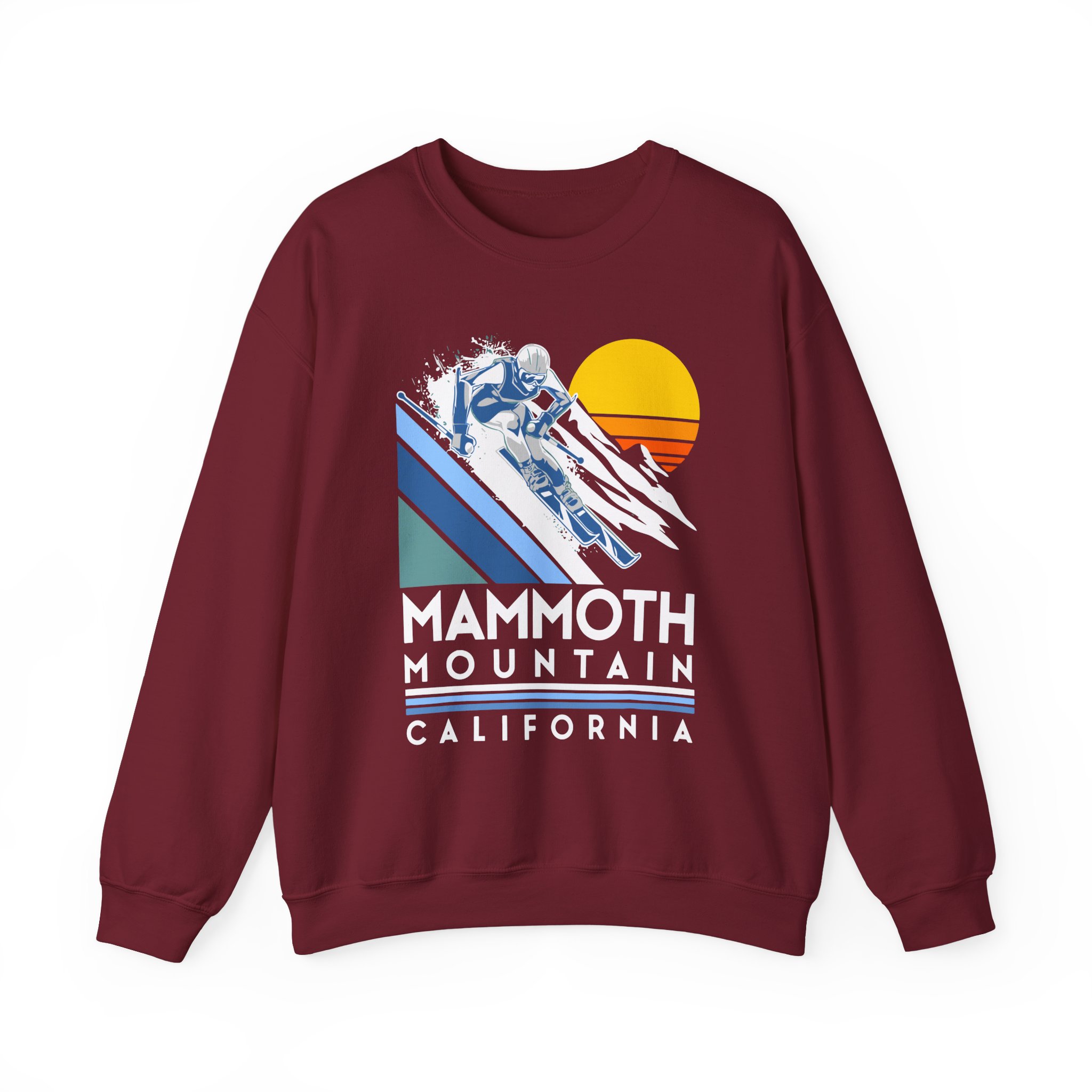 Mammoth Mountain California Unisex Heavy Blendâ„¢ Crewneck Sweatshirt