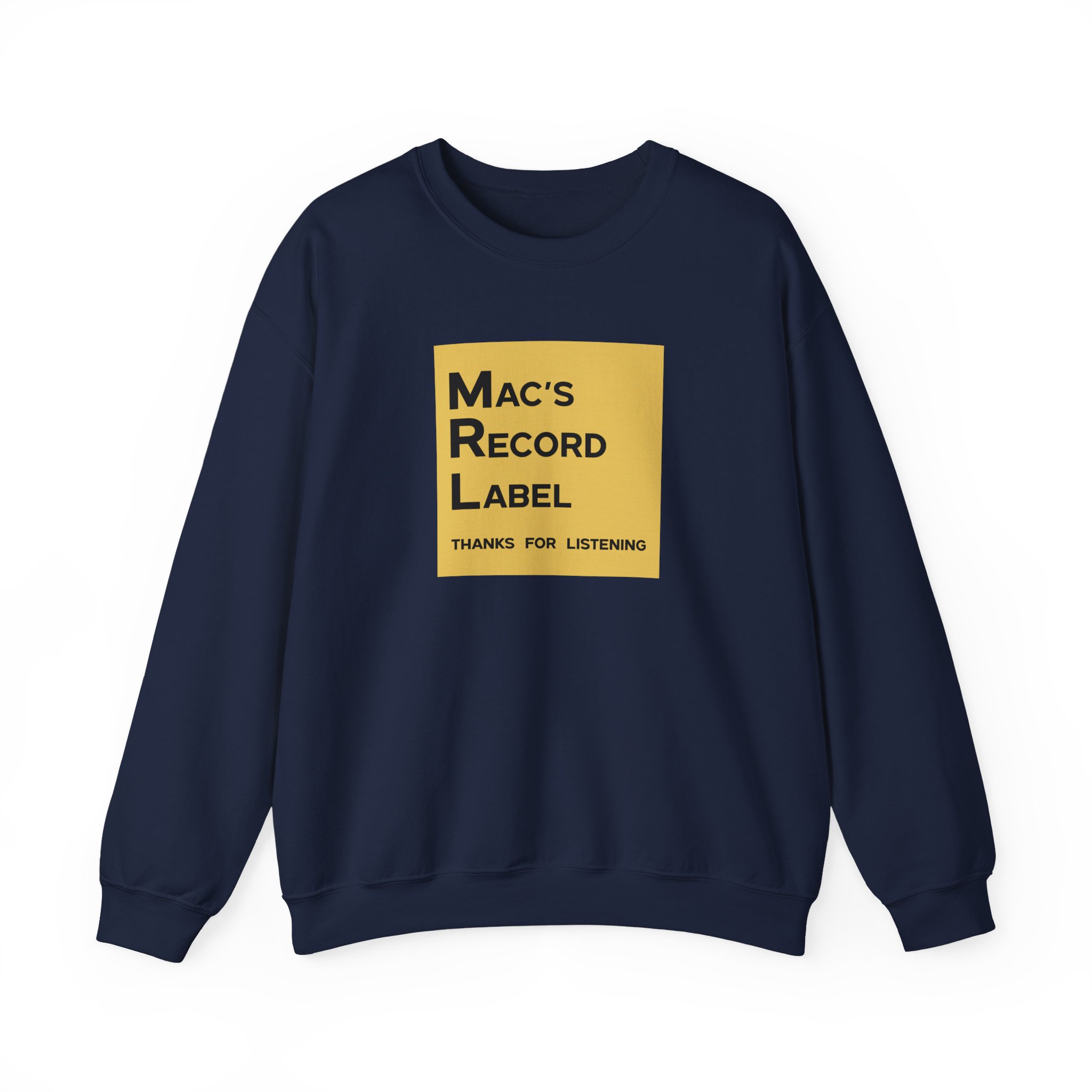 Mac Demarco Label Logo Unisex Heavy Blendâ„¢ Crewneck Sweatshirt