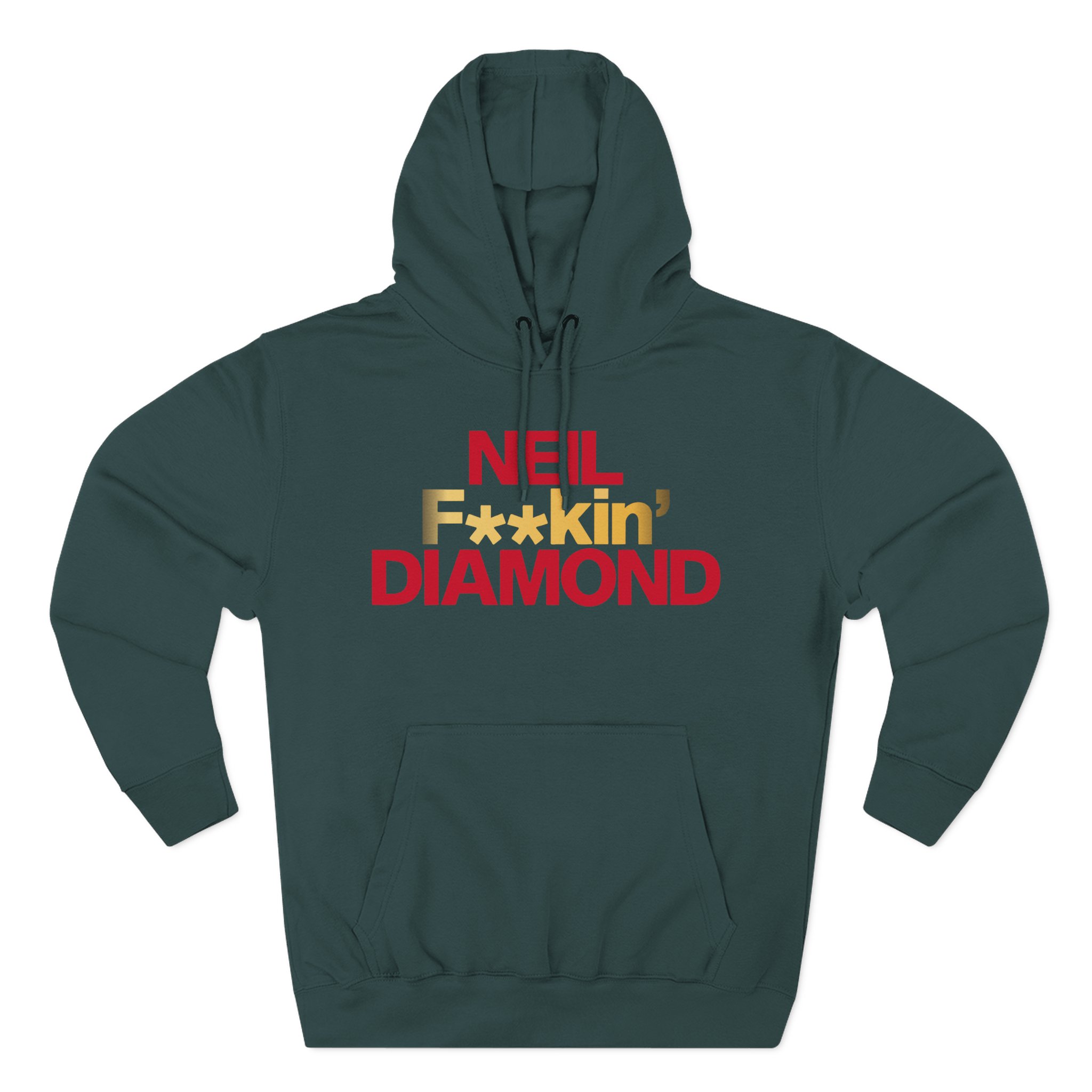 Neil F**kin' Diamond Three-Panel Fleece Hoodie