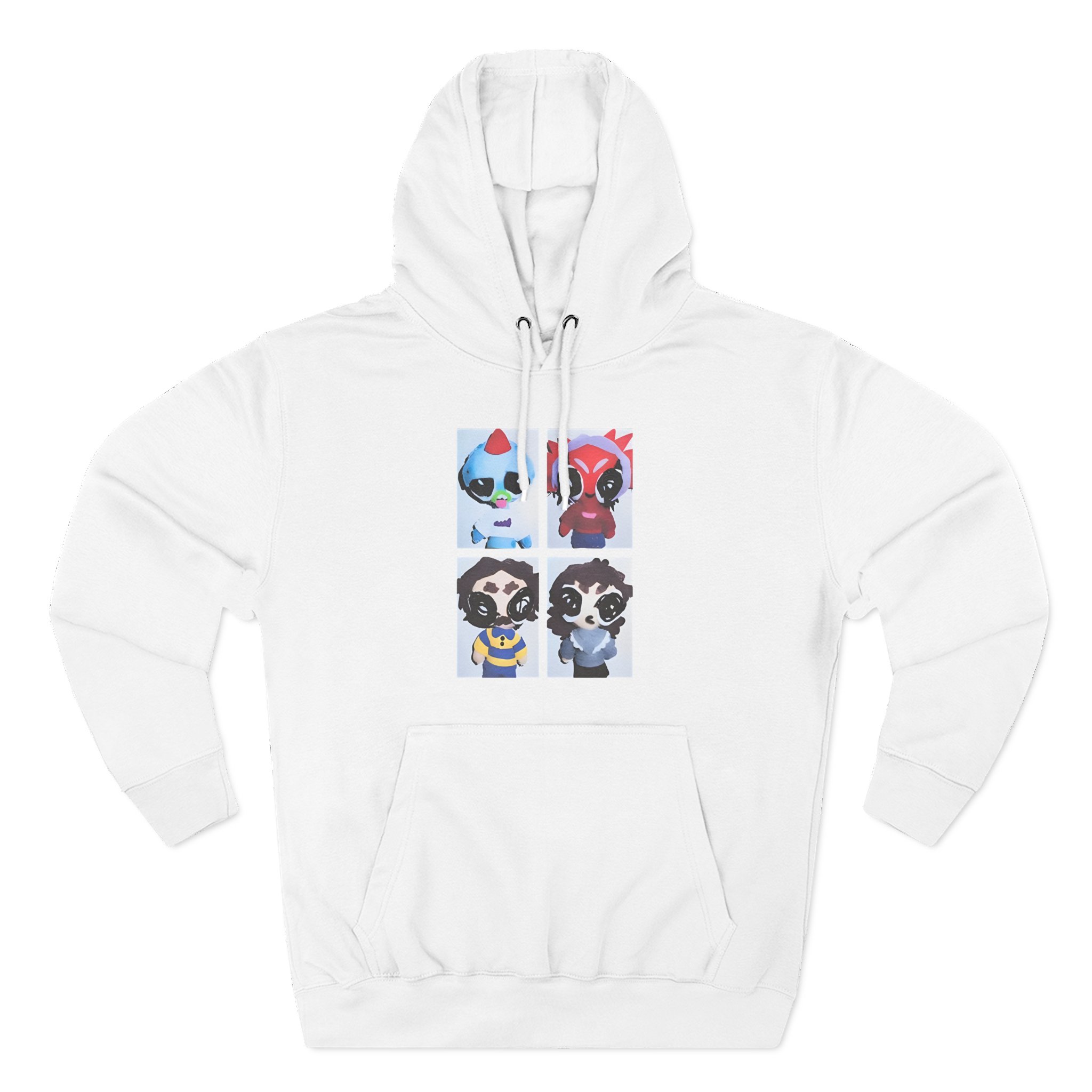 Emergency Intercom Three-Panel Fleece Hoodie