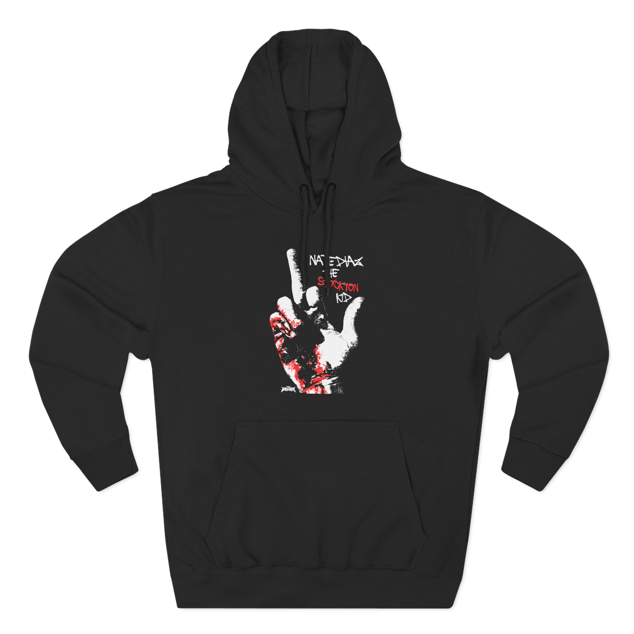 Nate Diaz The Stockton Kid Three-Panel Fleece Hoodie