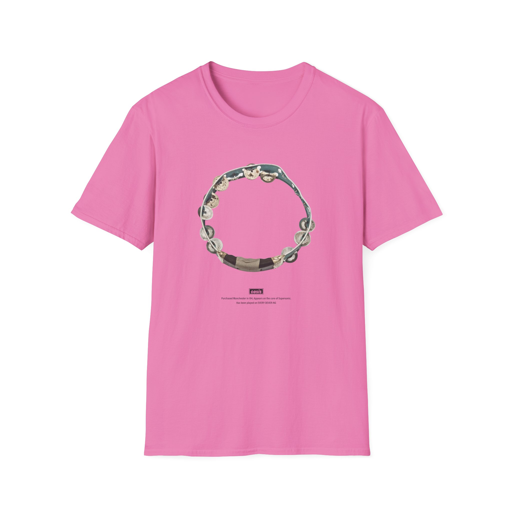 Oasis DM Tamborine Unisex Softstyle T-Shirt
