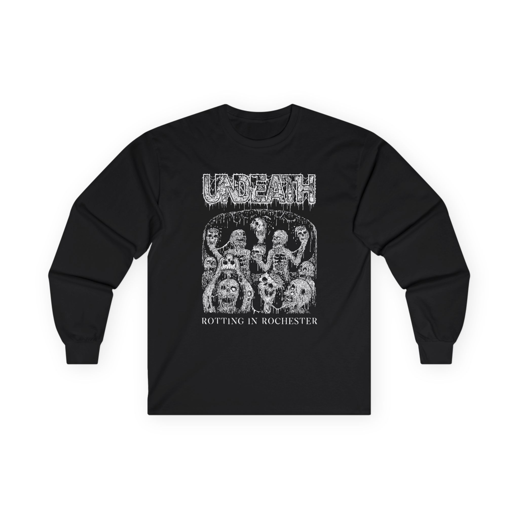 Undeath Rotting in Rochester Unisex Ultra Cotton Long Sleeve Tee