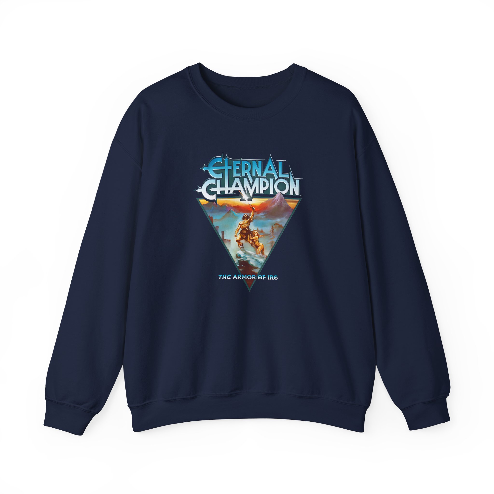 Eternal Champion Triangle Ire Unisex Heavy Blendâ„¢ Crewneck Sweatshirt