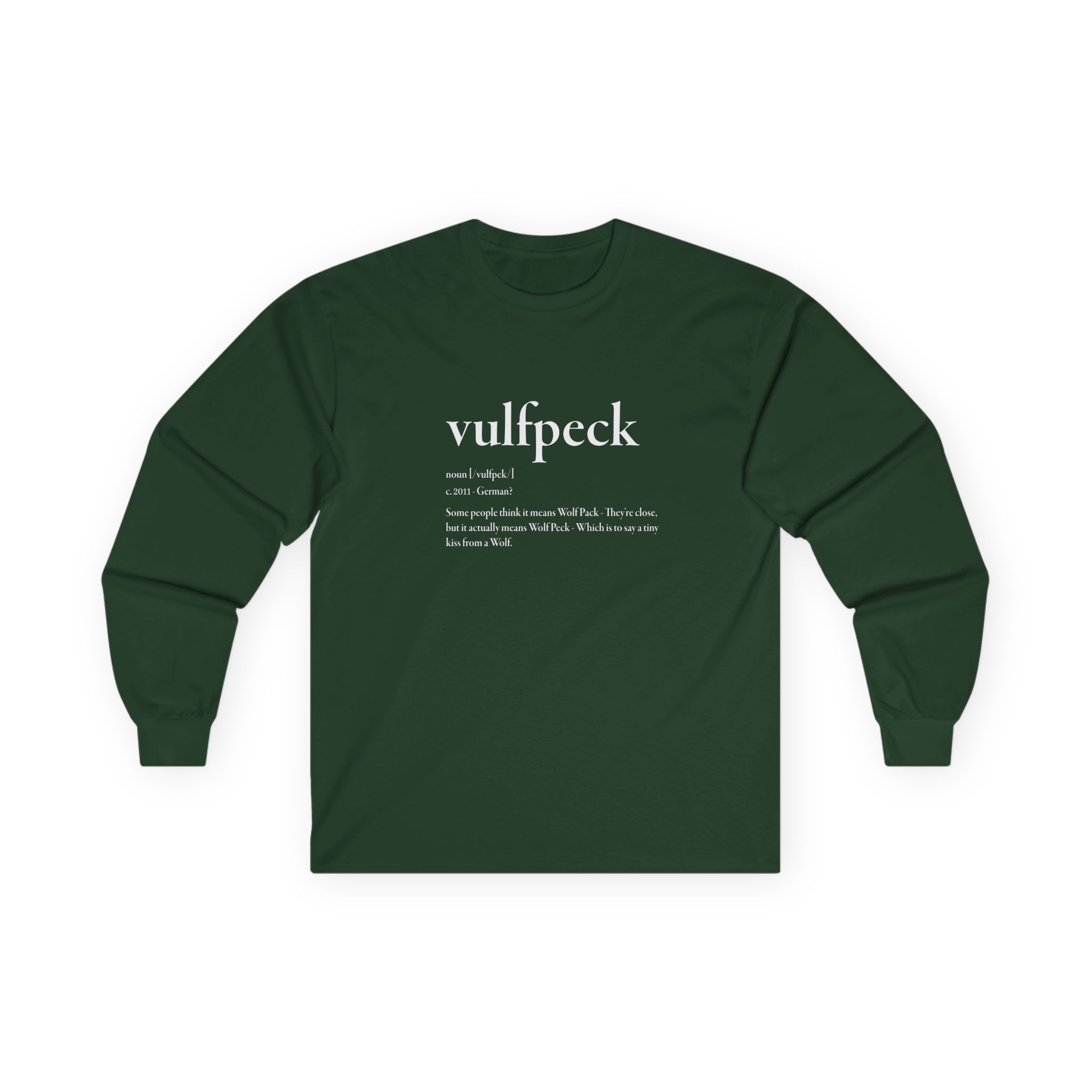Vulfpeck Definition Unisex Ultra Cotton Long Sleeve Tee