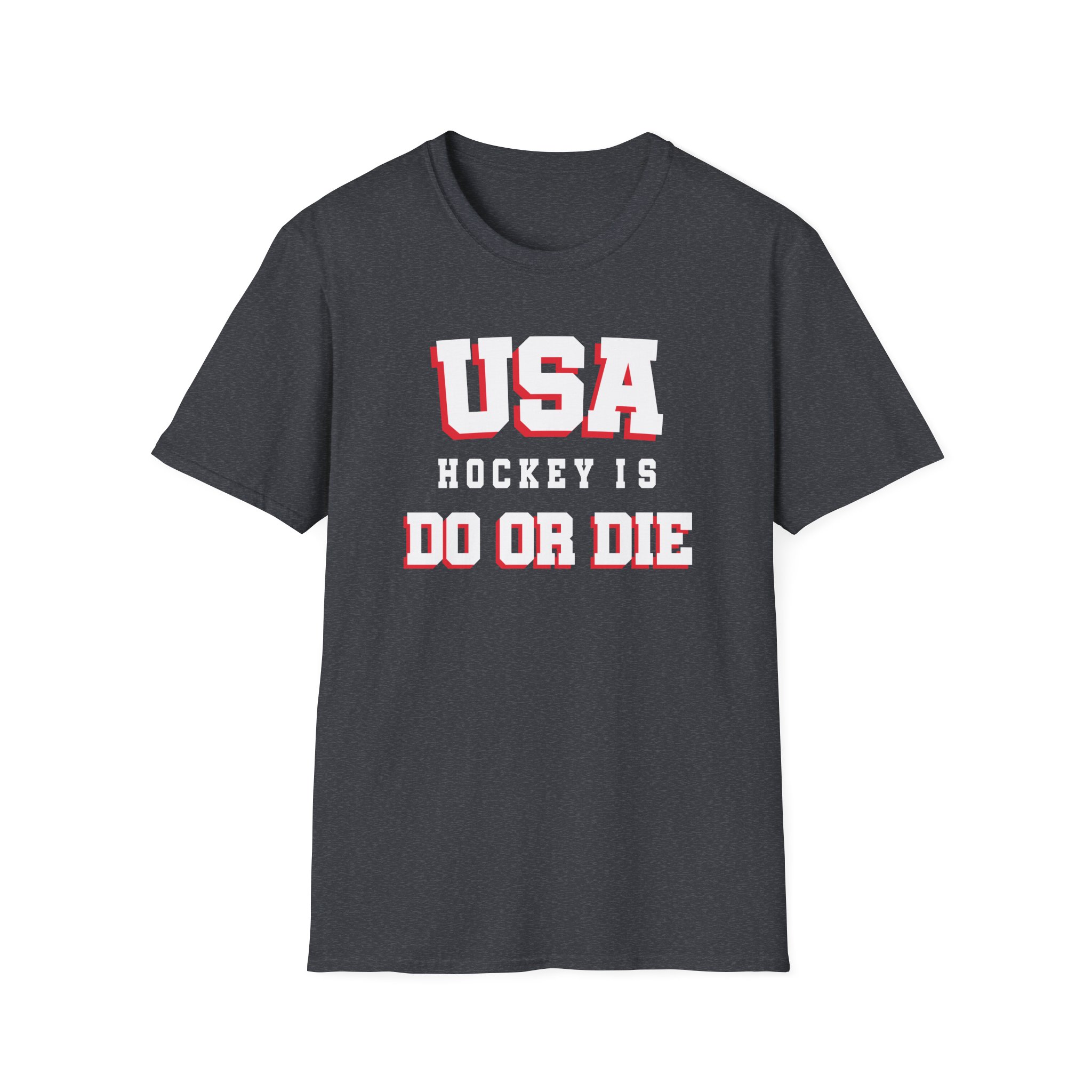Spittin Chiclets Usa Do or Die Unisex Softstyle T-Shirt