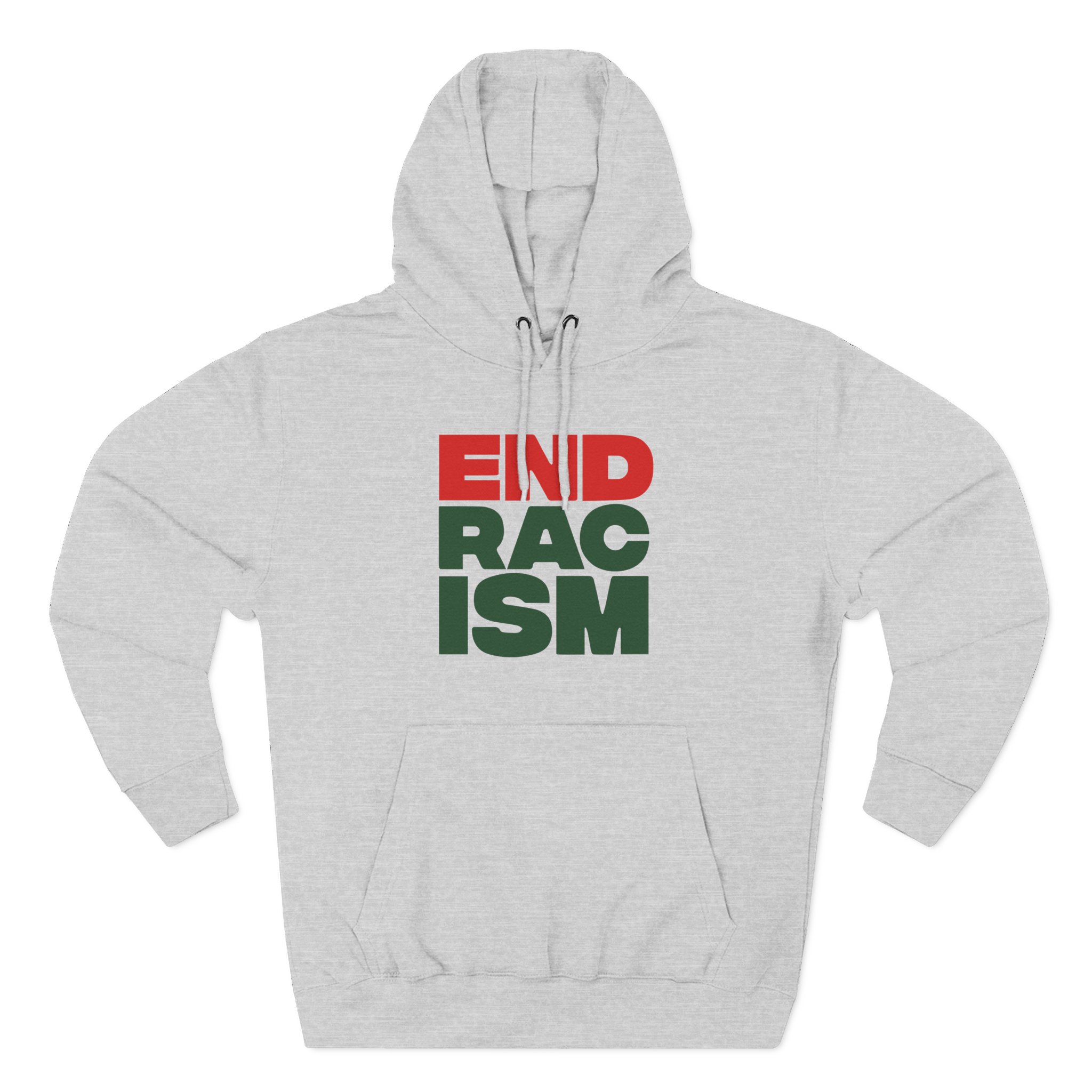 A Tribe Called End Racism Three-Panel Fleece Hoodie