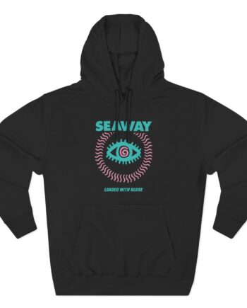 Seaway Spiral Eye Three-Panel Fleece Hoodie