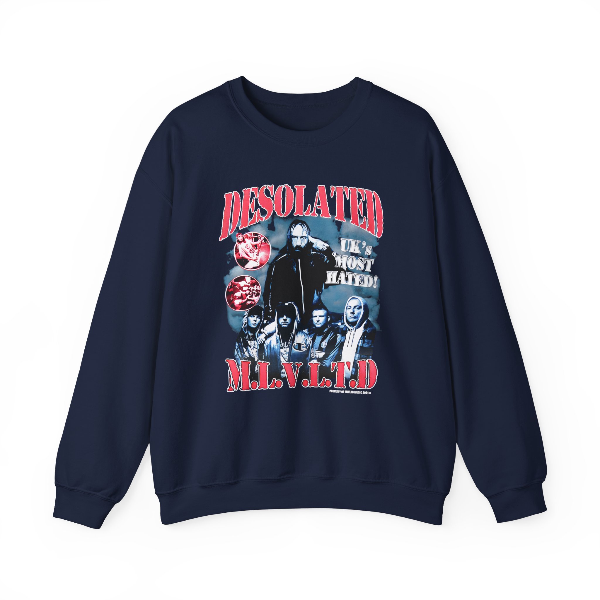 Desolated UK's Most Hated Unisex Heavy Blendâ„¢ Crewneck Sweatshirt