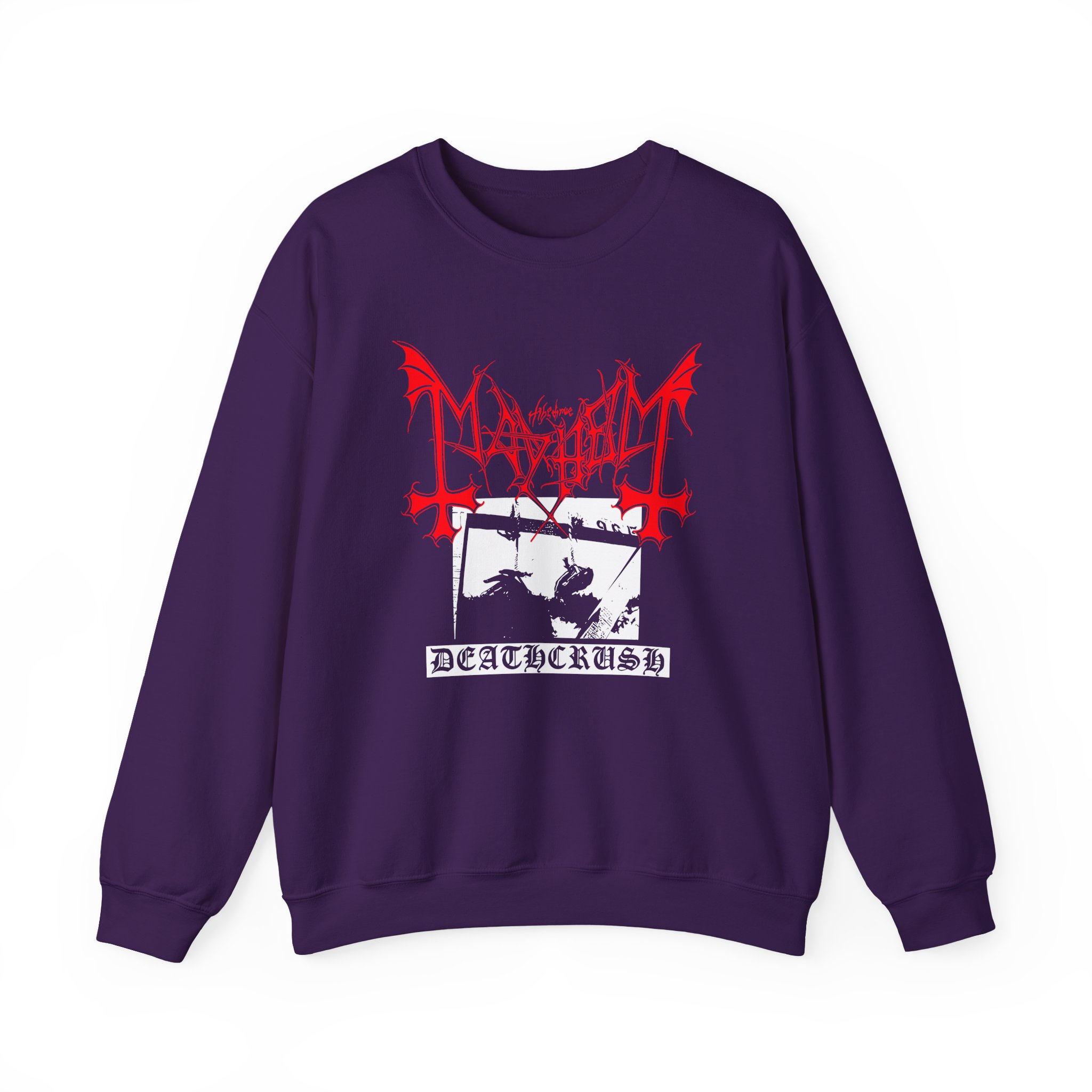 Mayhem Deathcrush Unisex Heavy Blendâ„¢ Crewneck Sweatshirt