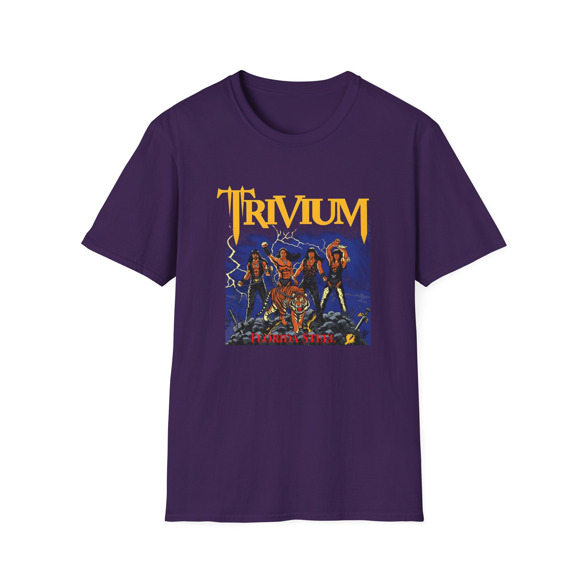 Trivium Kings Of Streaming Unisex Softstyle T-Shirt