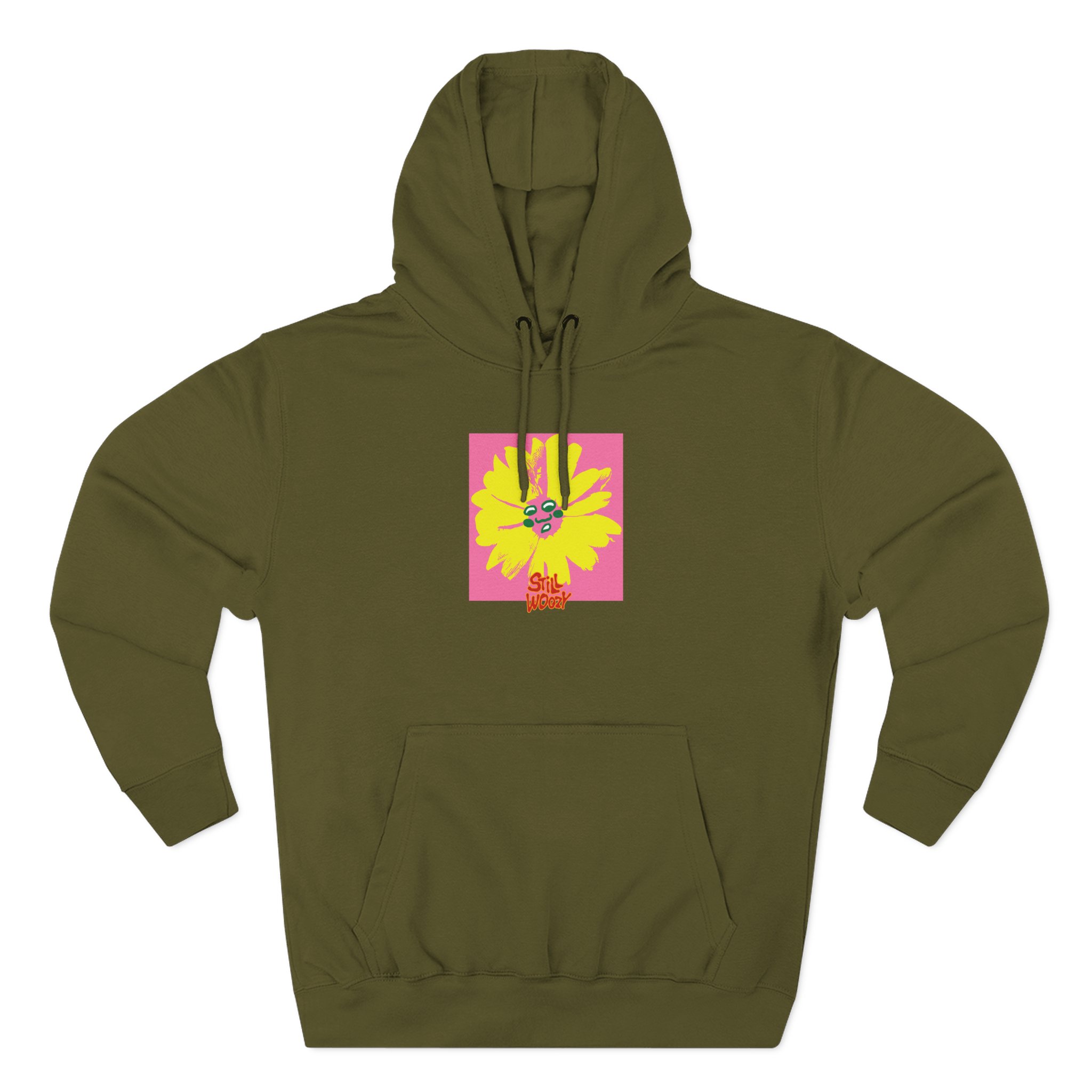Still Woozy Three-Panel Fleece Hoodie