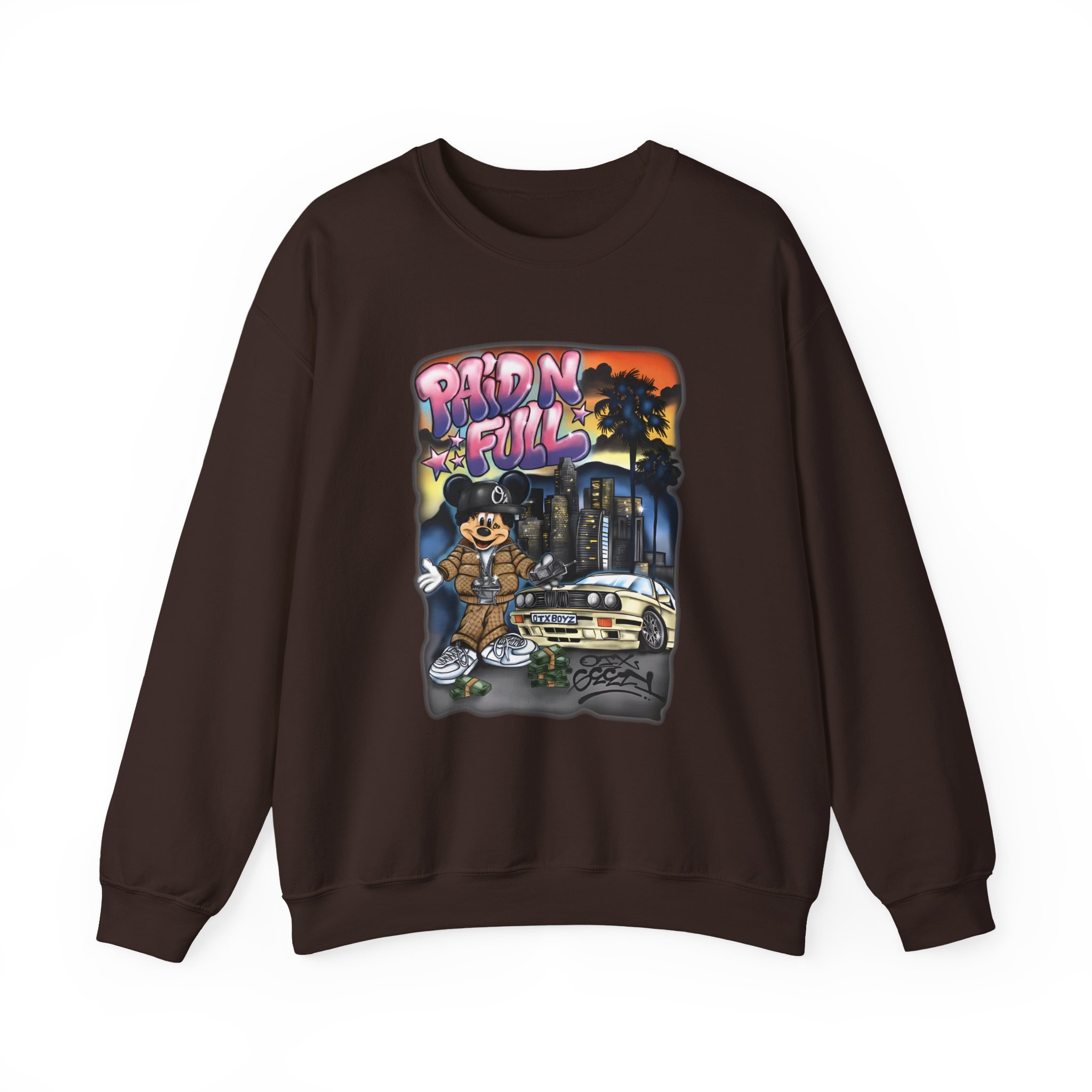 Ohgeesy Paid N Full Unisex Heavy Blendâ„¢ Crewneck Sweatshirt