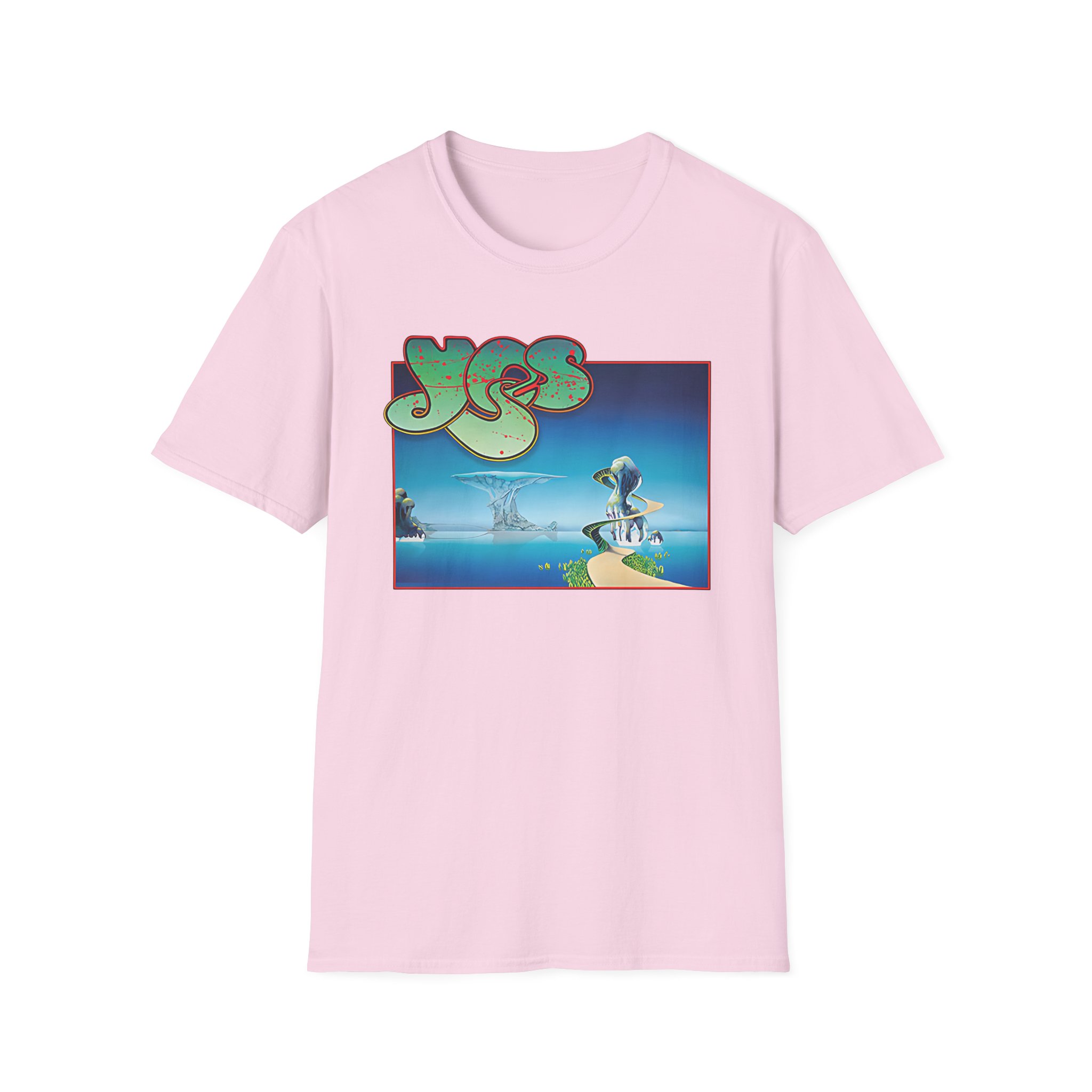 Yes Song Album Cover Unisex Softstyle T-Shirt