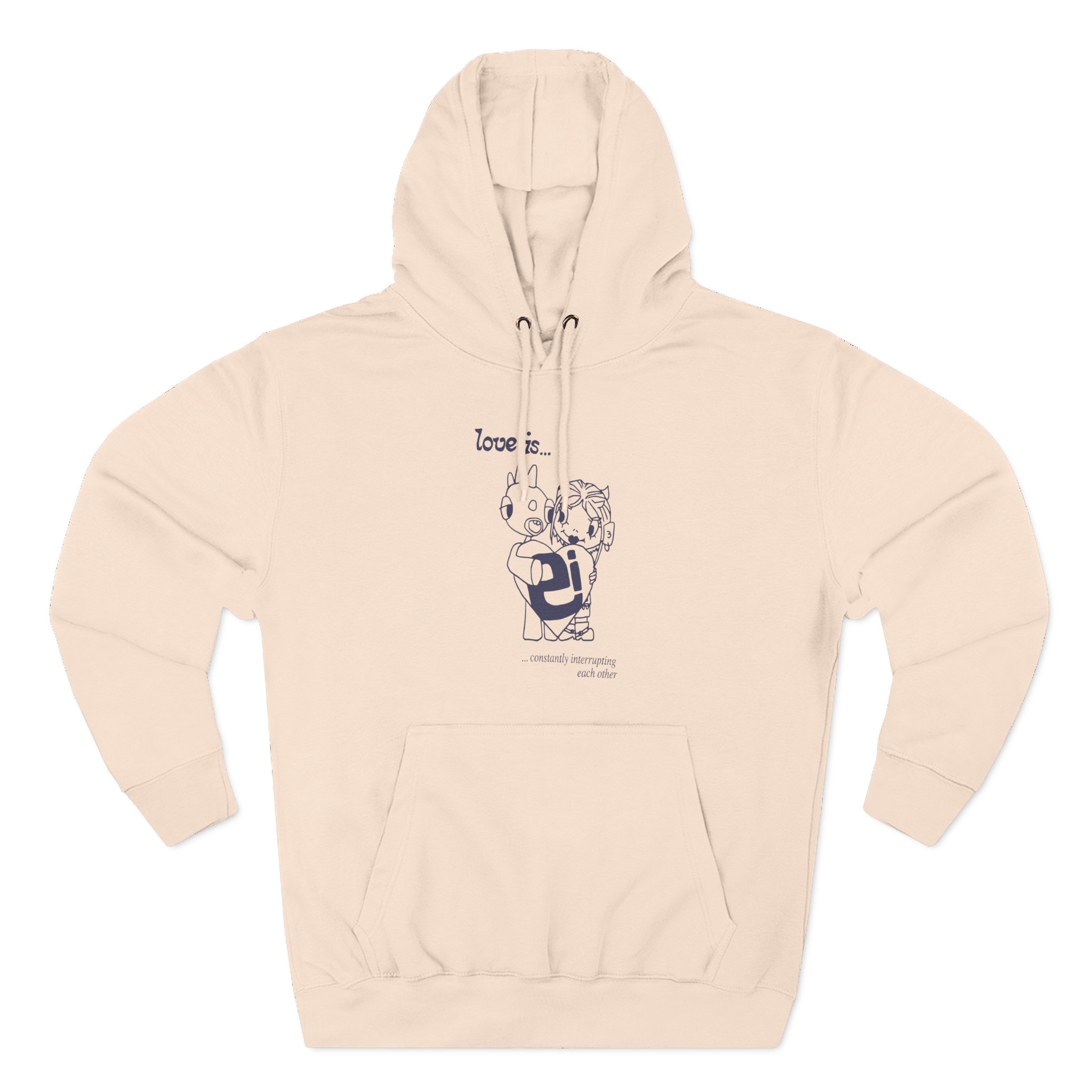 Emergency Intercom Three-Panel Fleece Hoodie
