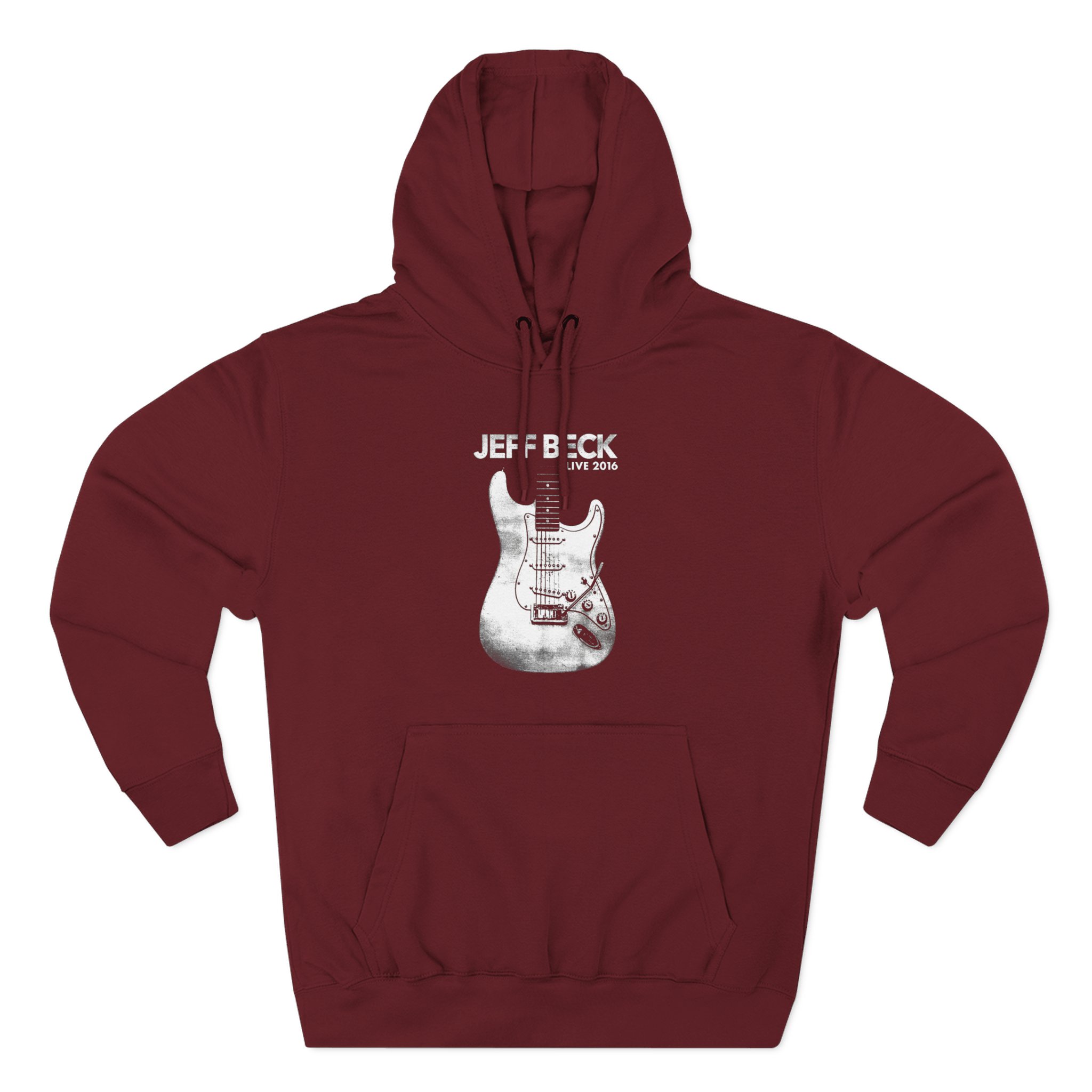 Jeff Beck Live in the Dark Three-Panel Fleece Hoodie