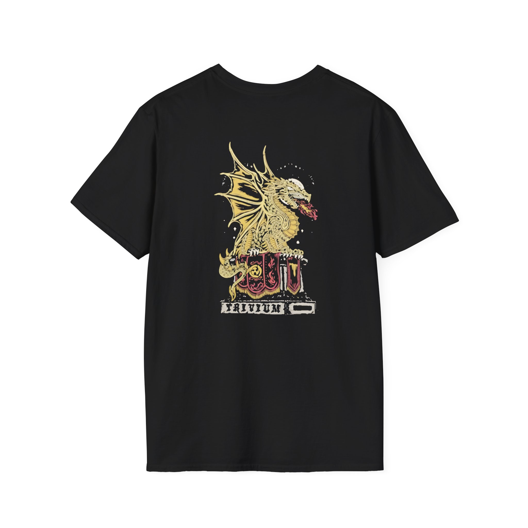 Trivium Big Dragon Unisex Softstyle T-Shirt