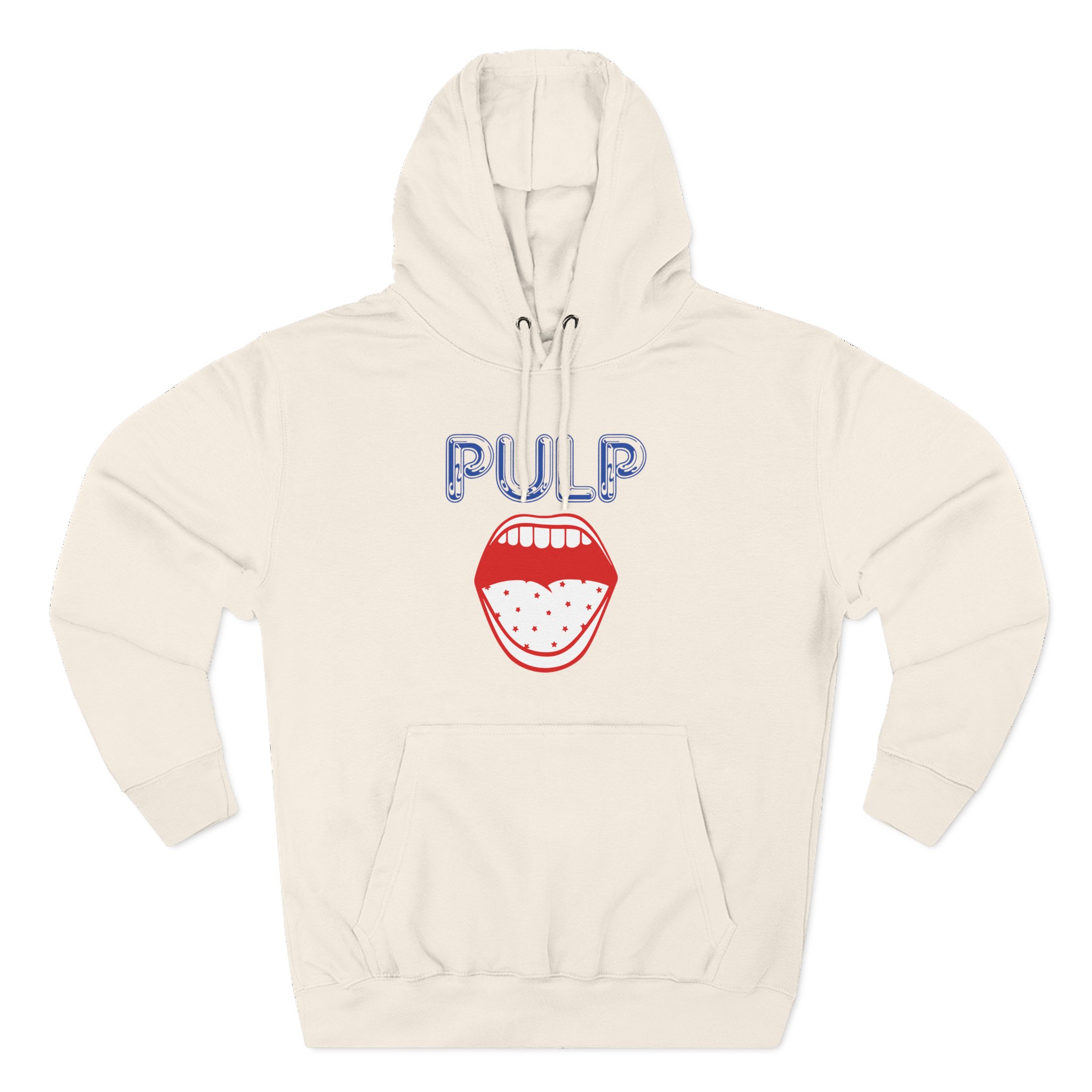 Pulp Big Mouth Three-Panel Fleece Hoodie