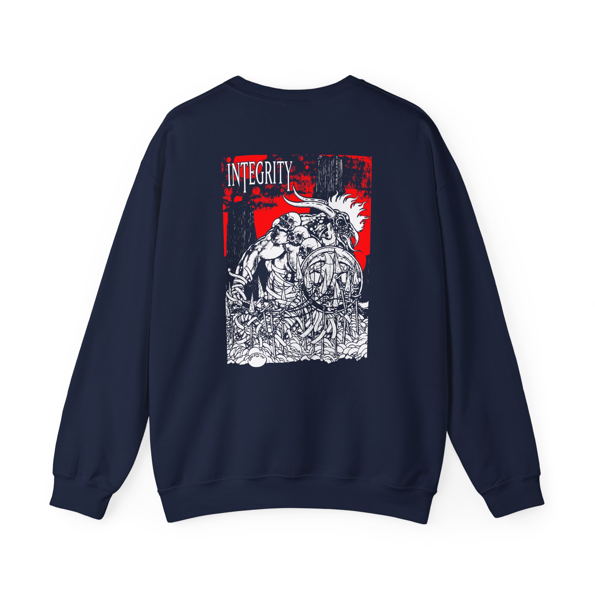 Integrity Humanity Is The Devil Unisex Heavy Blendâ„¢ Crewneck Sweatshirt
