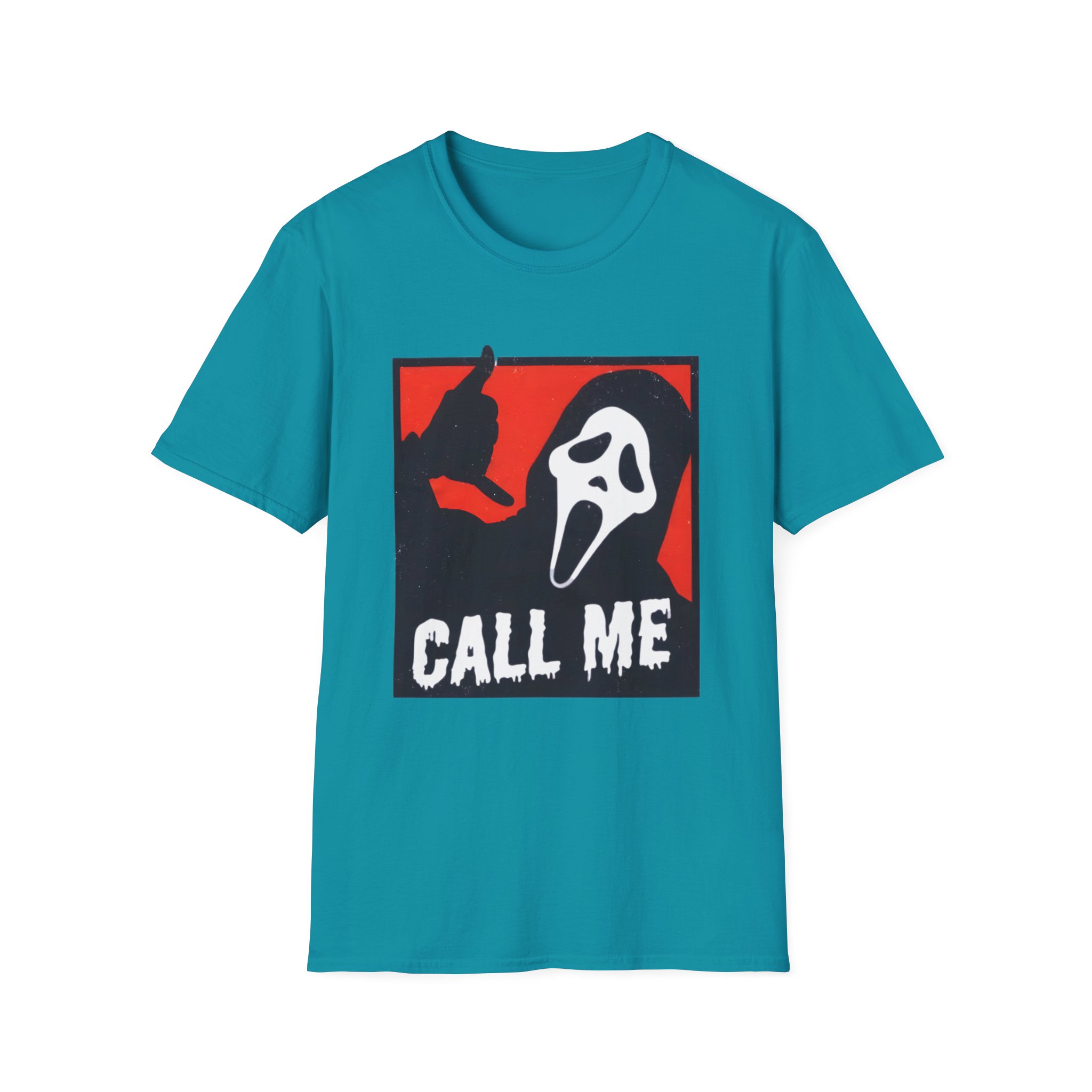 Ghostface CALL ME Unisex Softstyle T-Shirt