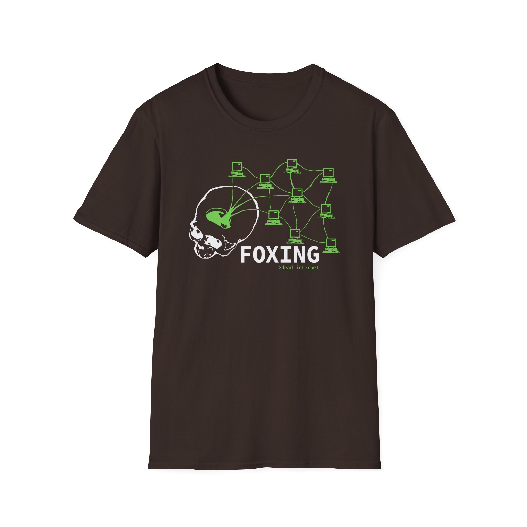Foxing Dead Internet Unisex Softstyle T-Shirt