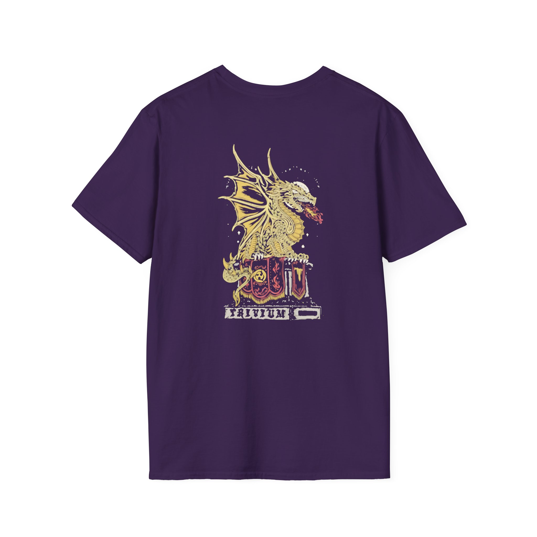 Trivium Big Dragon Unisex Softstyle T-Shirt