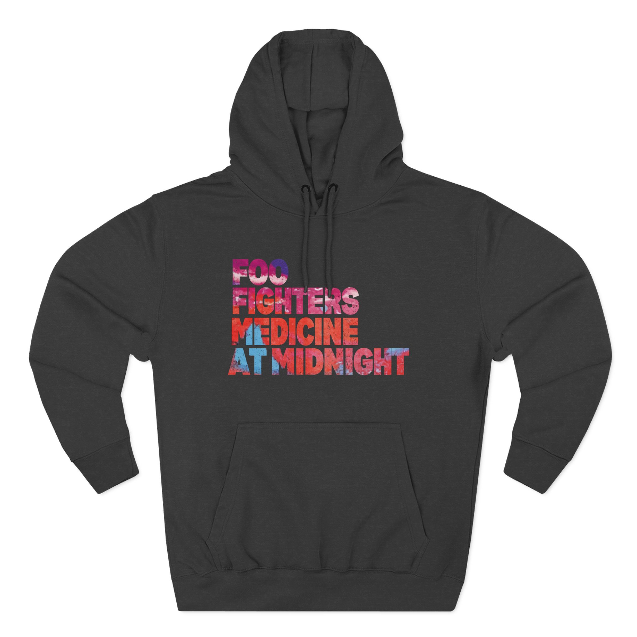 Foo Fighters Stacked Album Three-Panel Fleece Hoodie
