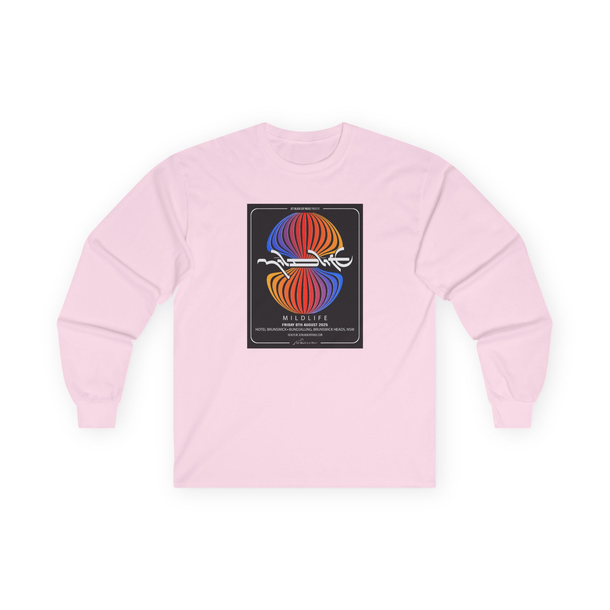 Mildlife Hotel Brunswick, NSW Concert Unisex Ultra Cotton Long Sleeve Tee