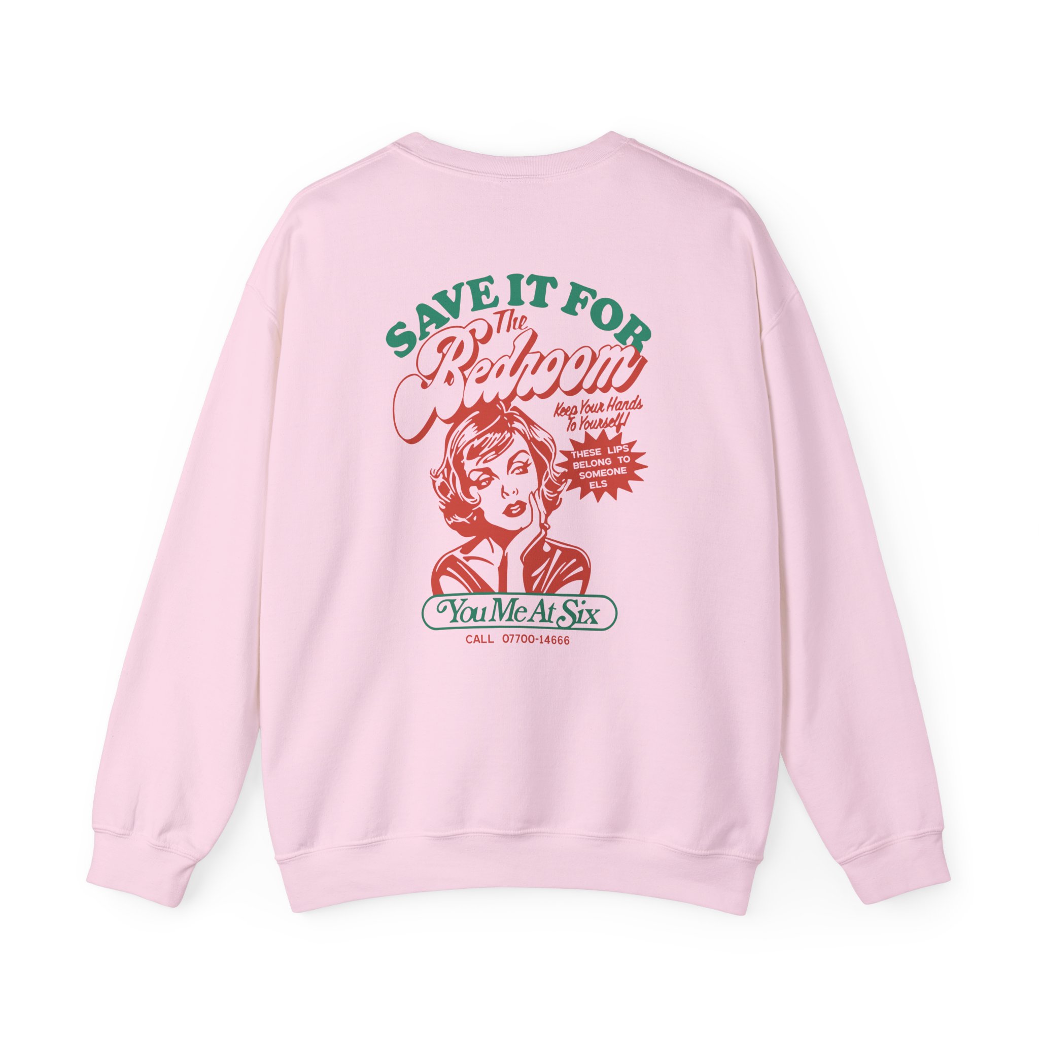 You Me at Six Toyc15 Save It for the Bedroom Unisex Heavy Blendâ„¢ Crewneck Sweatshirt