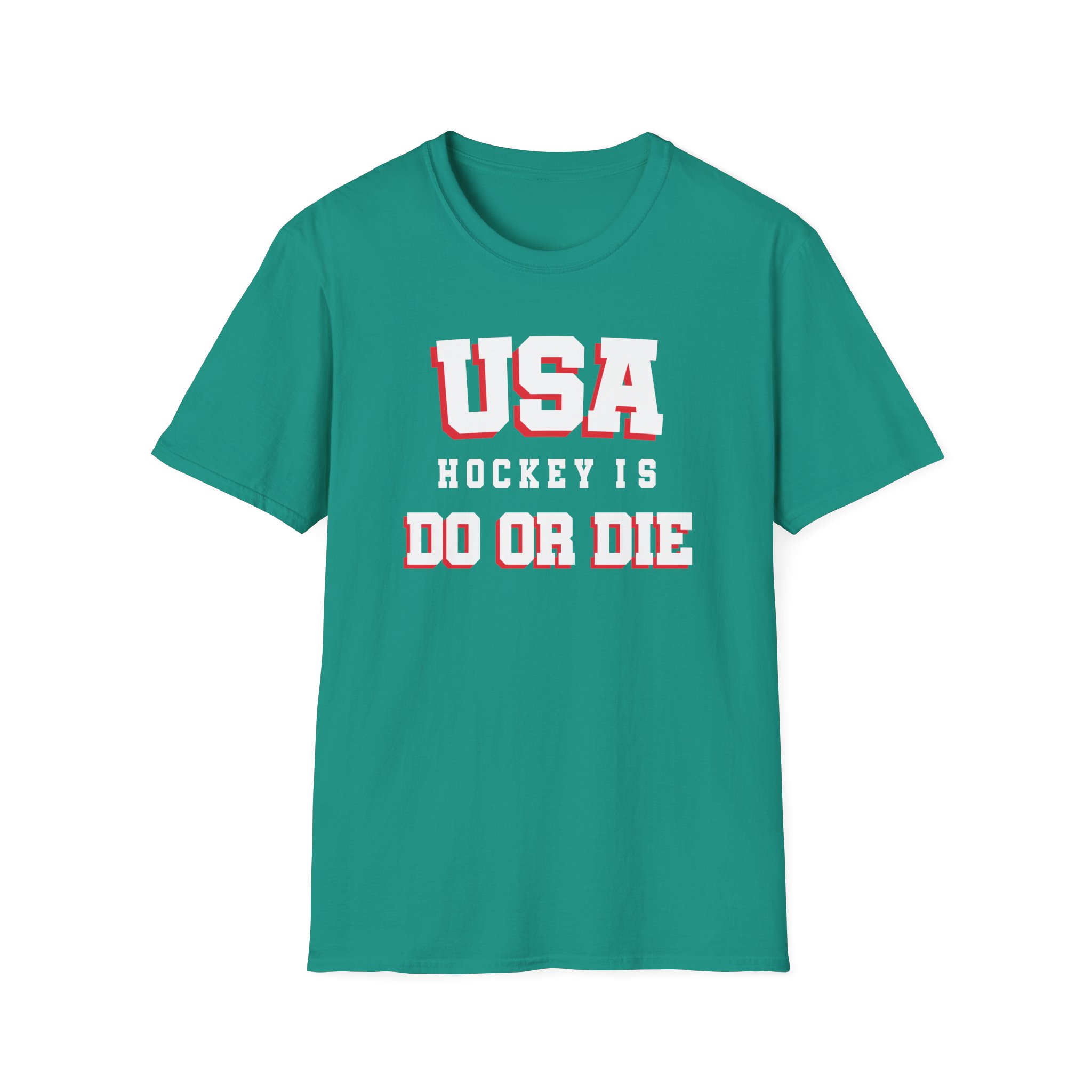 Spittin Chiclets Usa Do or Die Unisex Softstyle T-Shirt